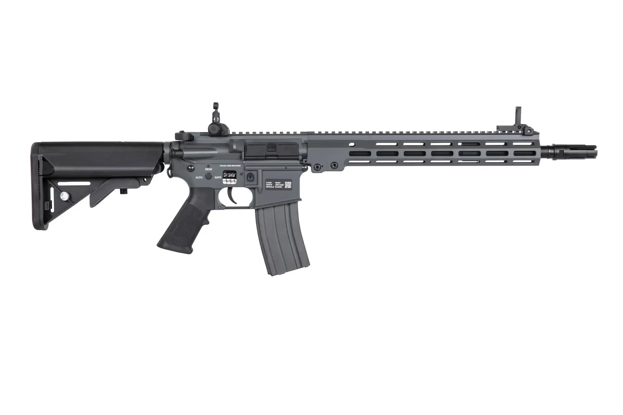 Airsoftová puška Specna Arms SA-A34 ONE™ Kestrel™ ETU s bezkartáčovým motorem - Chaos Grey