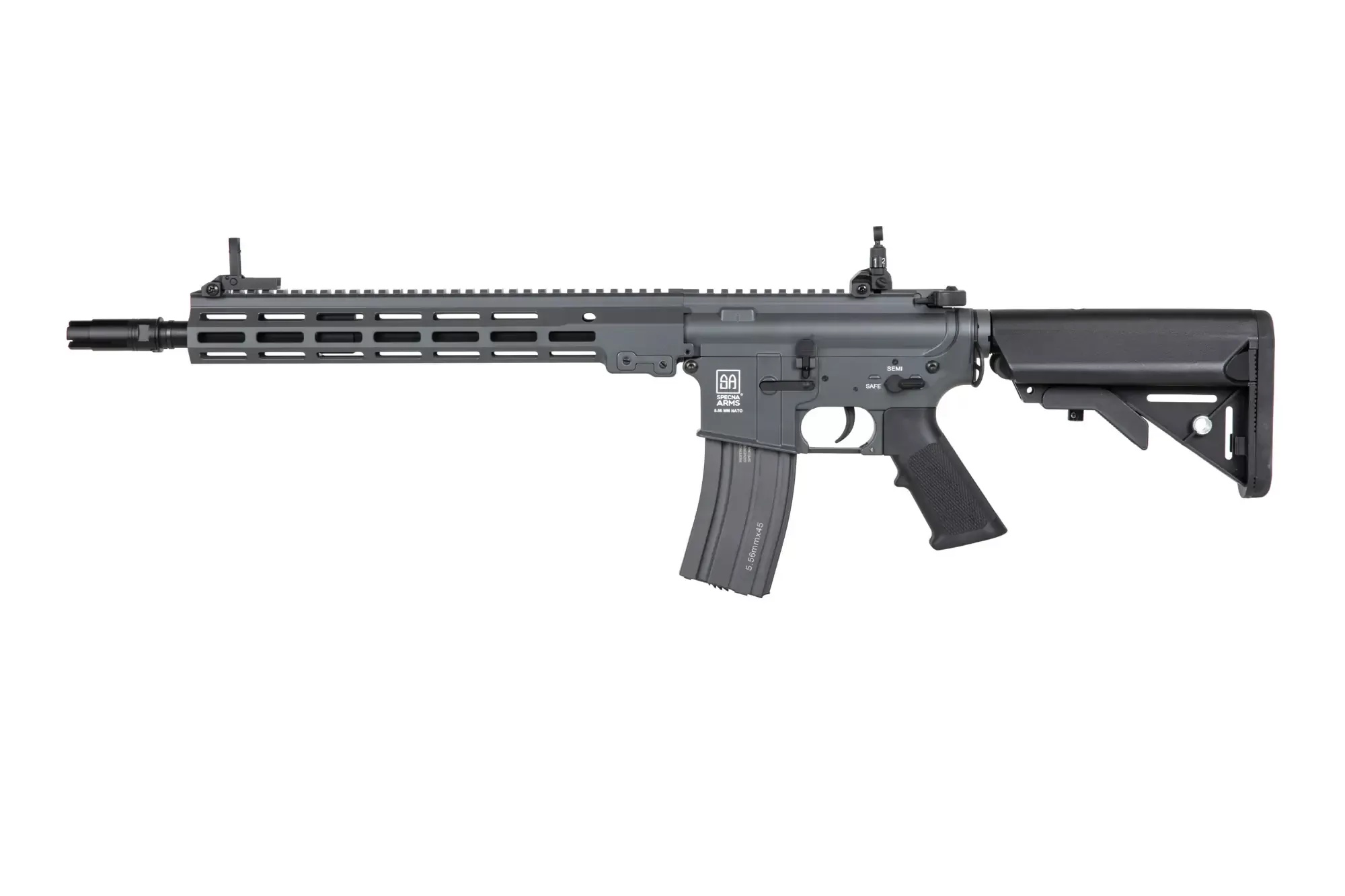 Airsoftová puška Specna Arms SA-A34 ONE™ Kestrel™ ETU s bezkartáčovým motorem - Chaos Grey
