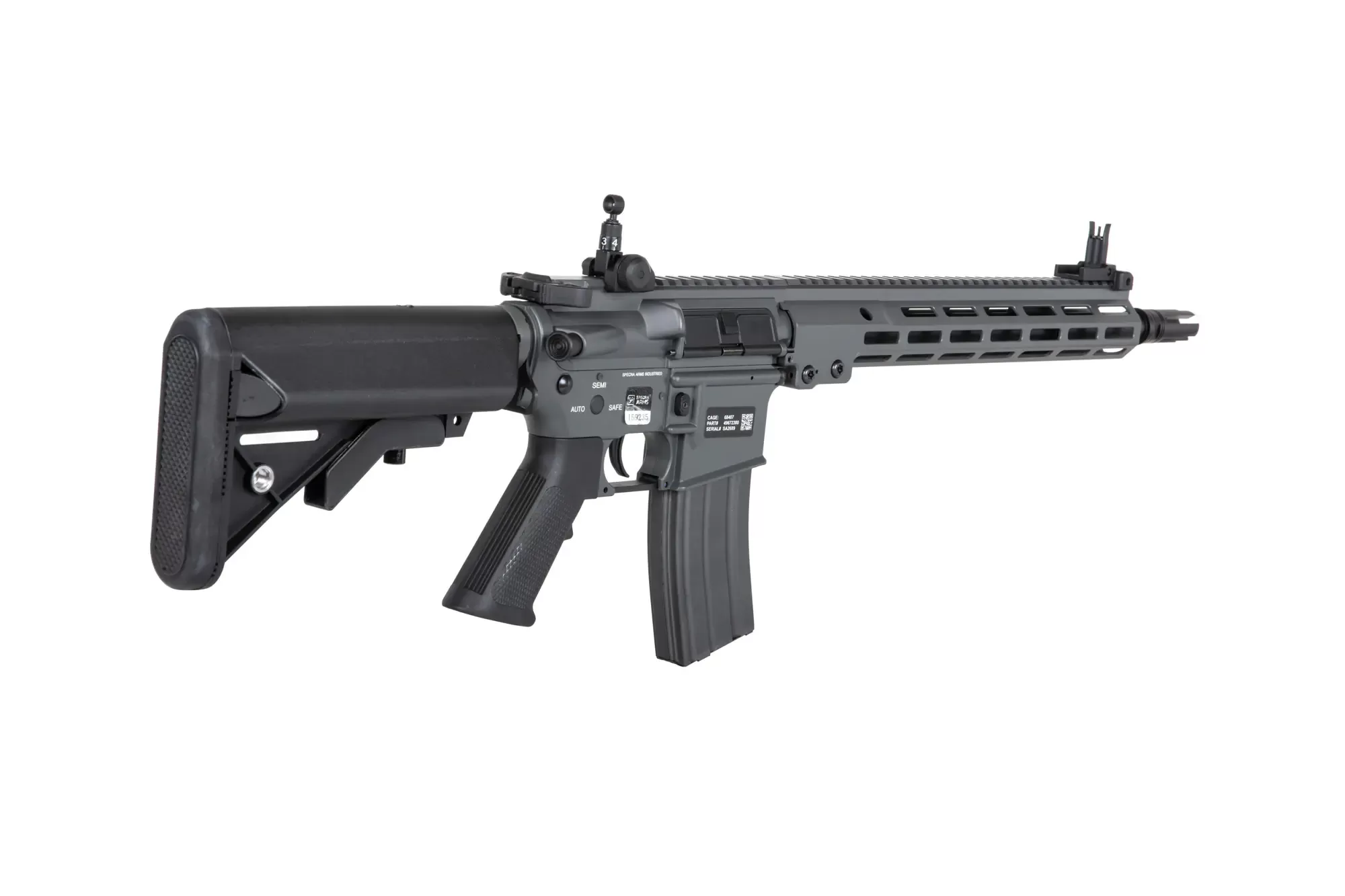 Airsoftová puška Specna Arms SA-A34 ONE™ Kestrel™ ETU s bezkartáčovým motorem - Chaos Grey