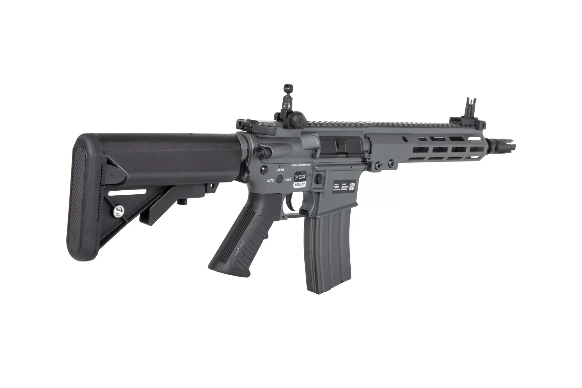 Airsoftová puška Specna Arms SA-A33 ONE™ Kestrel™ ETU s bezkartáčovým motorem - Chaos Grey