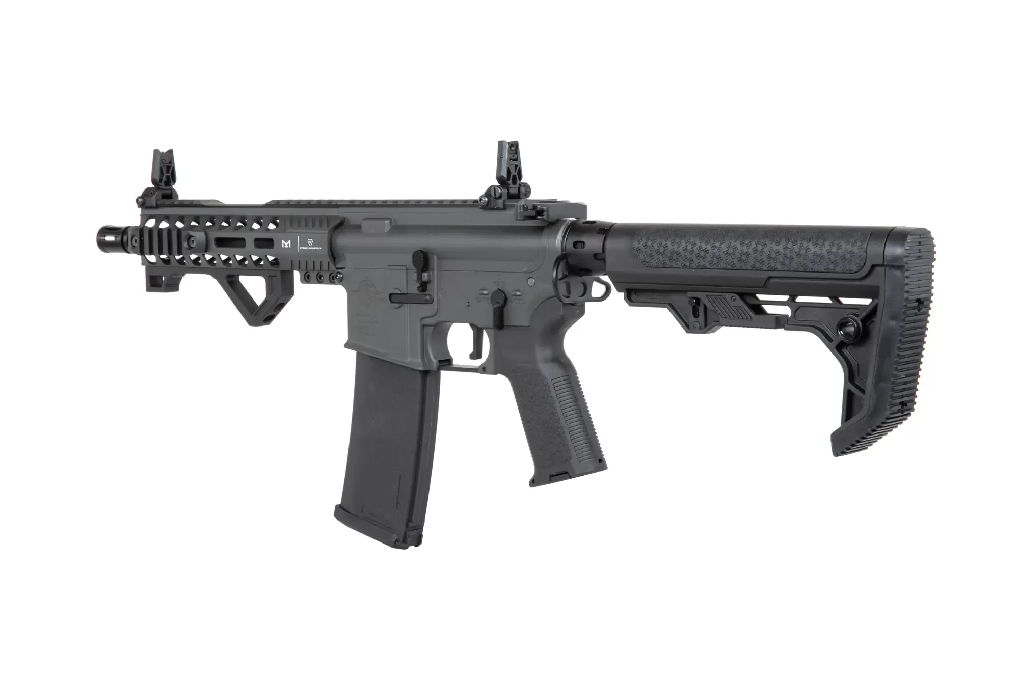 Airsoftová puška Specna Arms RRA SA-P17 Prime™ Light Ops Stock Kestrel™ ETU s bezkartáčovým motorem - šedá