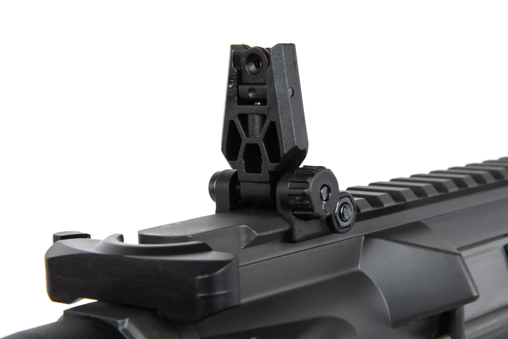Airsoftová puška Specna Arms RRA SA-P17 Prime™ Light Ops Stock Kestrel™ ETU s bezkartáčovým motorem - šedá