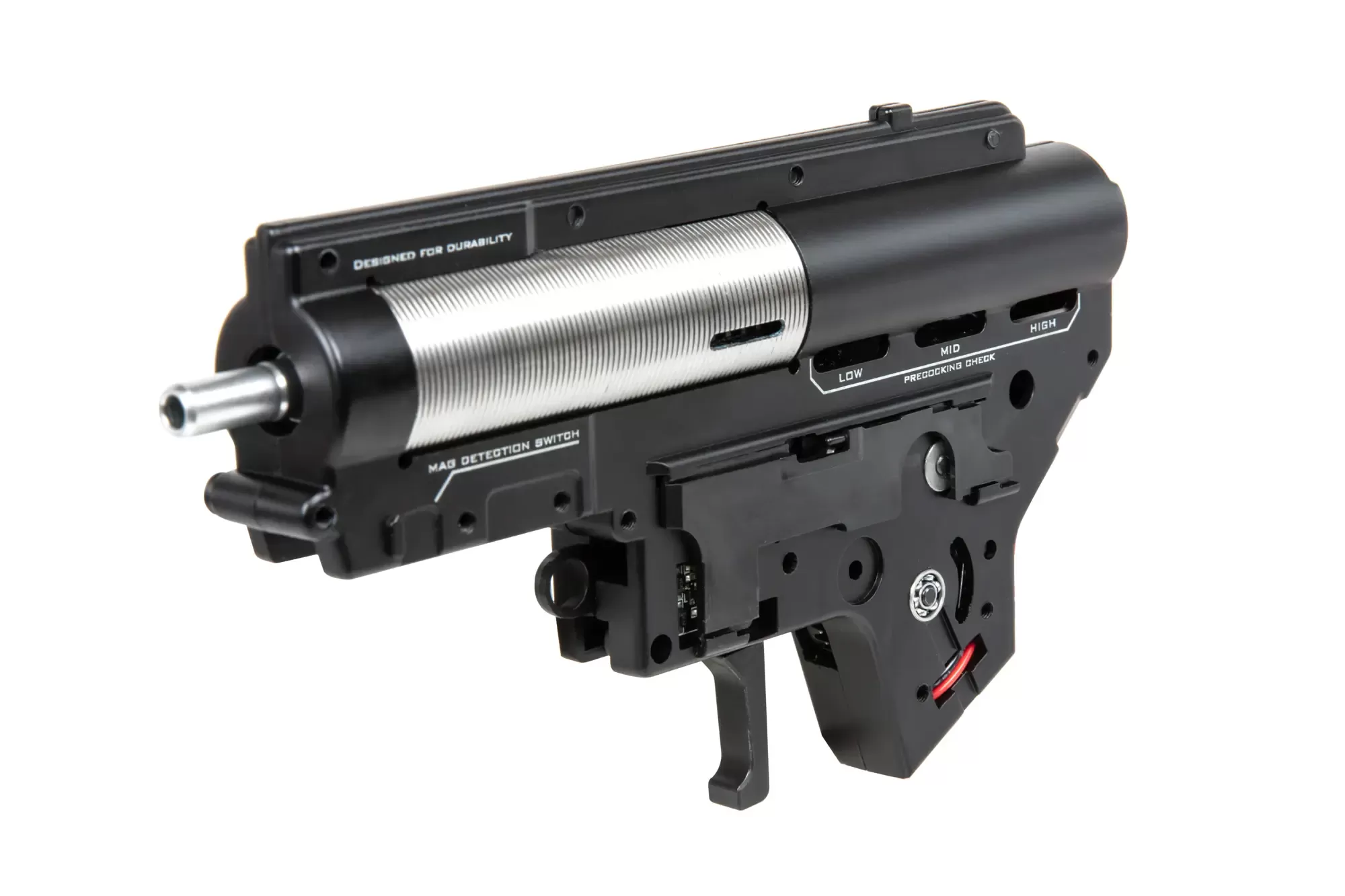 Airsoftová puška Specna Arms RRA SA-P17 Prime™ Light Ops Stock Kestrel™ ETU s bezkartáčovým motorem - šedá