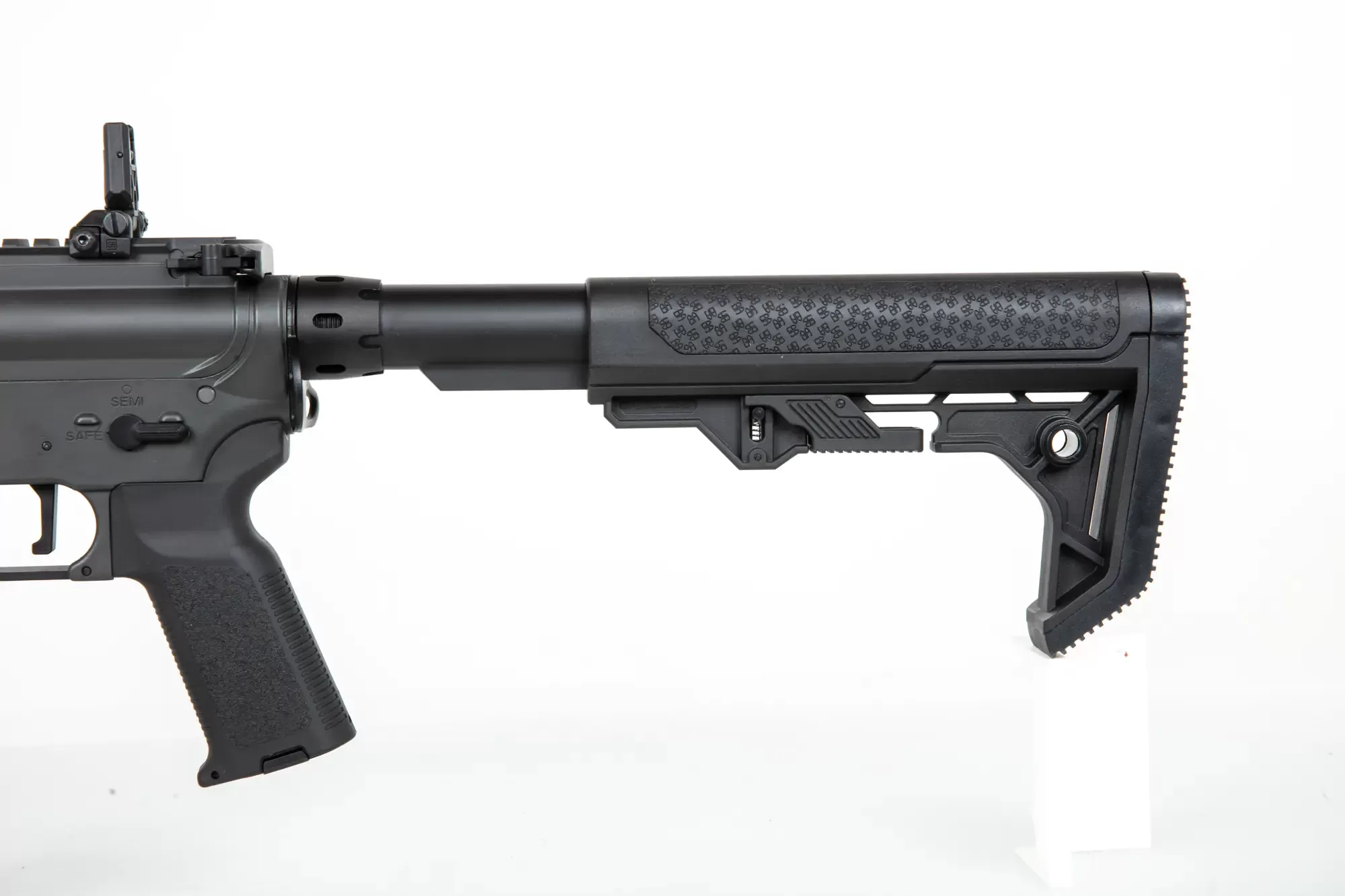 Airsoftová puška Specna Arms RRA SA-P17 Prime™ Light Ops Stock Kestrel™ ETU s bezkartáčovým motorem - šedá