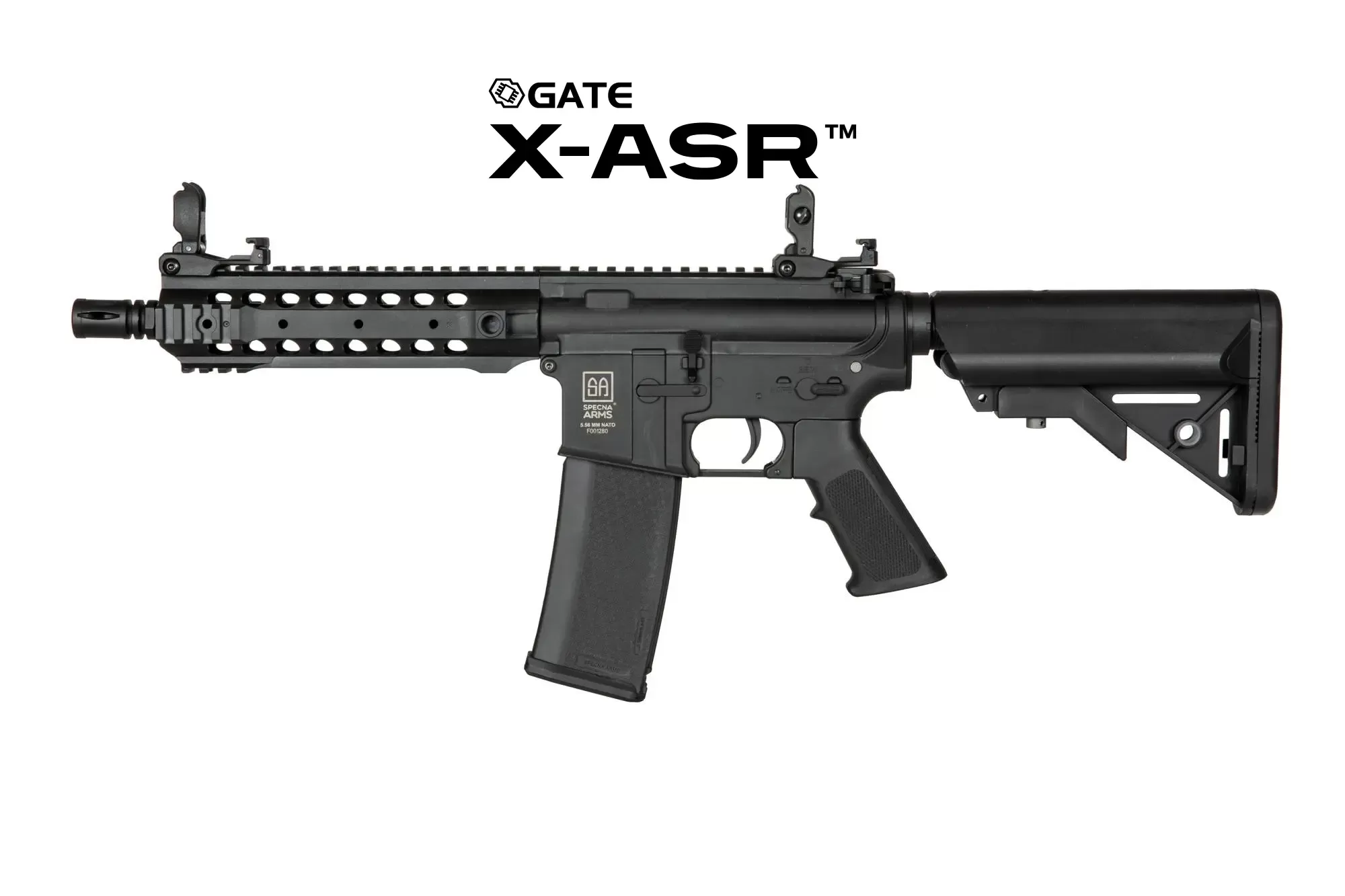 Airsoftová puška Specna Arms SA-F01 FLEX GATE X-ASR - černá