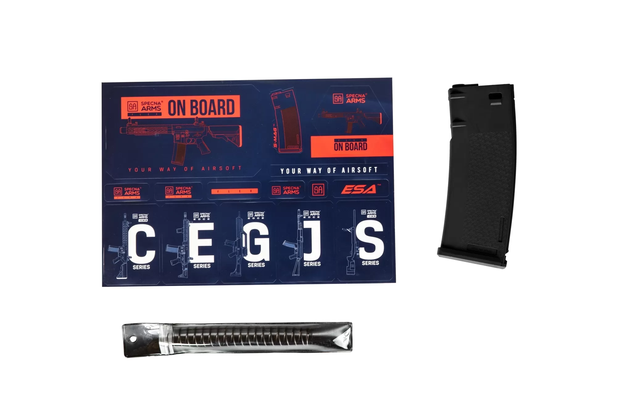Airsoftová puška Specna Arms SA-F01 FLEX GATE X-ASR - černá