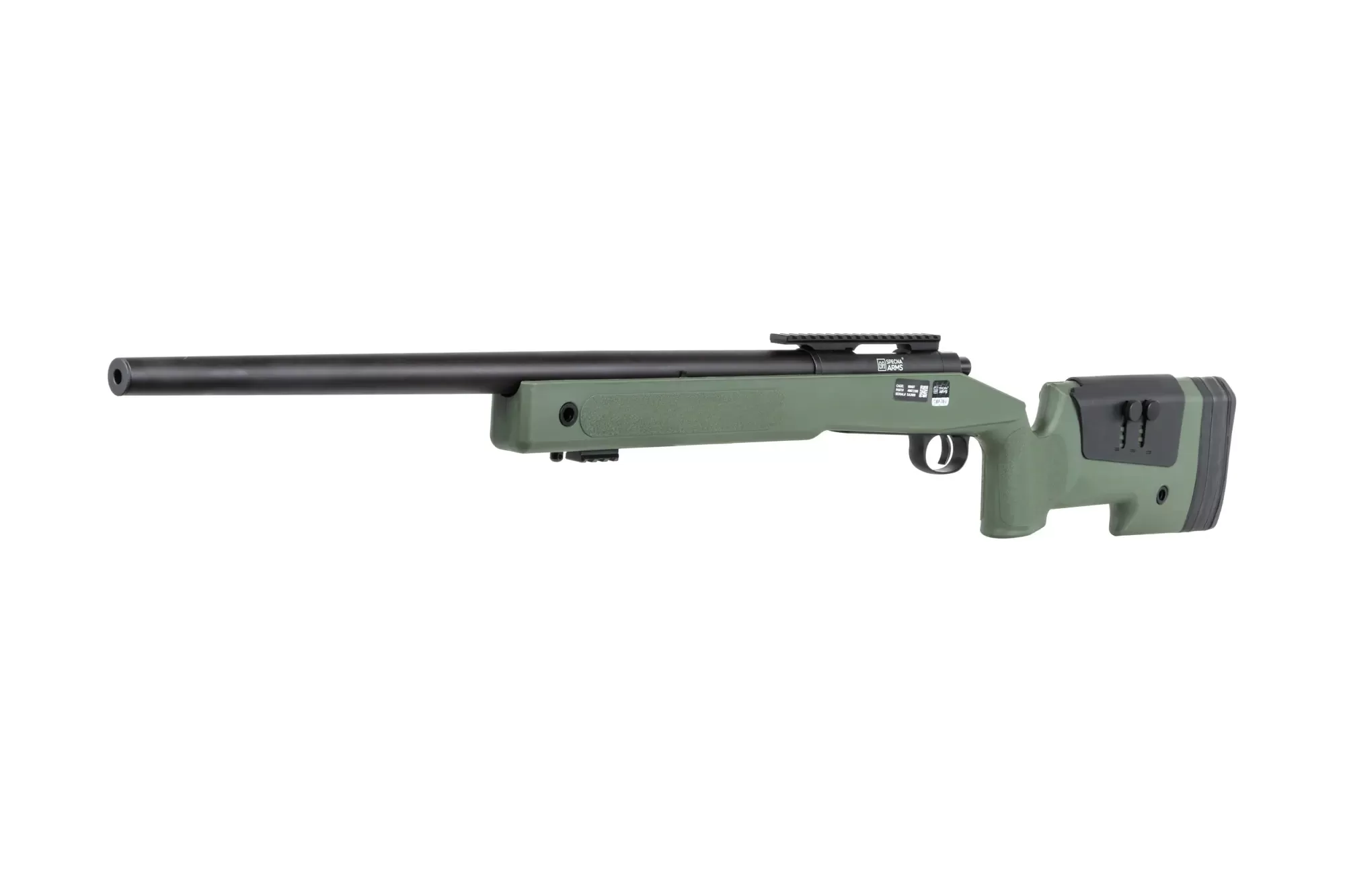 Airsoftová odstřelovací puška Specna Arms SA-S02 CORE™ High Velocity Upgraded - olivová
