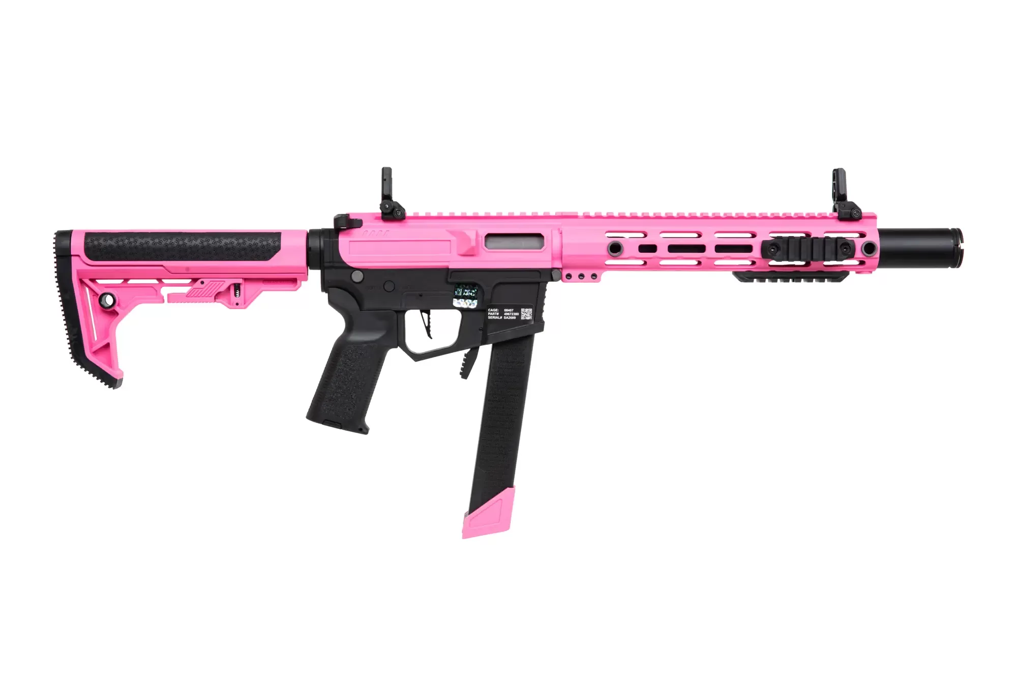 Airsoftový samopal Specna Arms SA-FX02 FLEX™ HAL ETU™ - Růžový