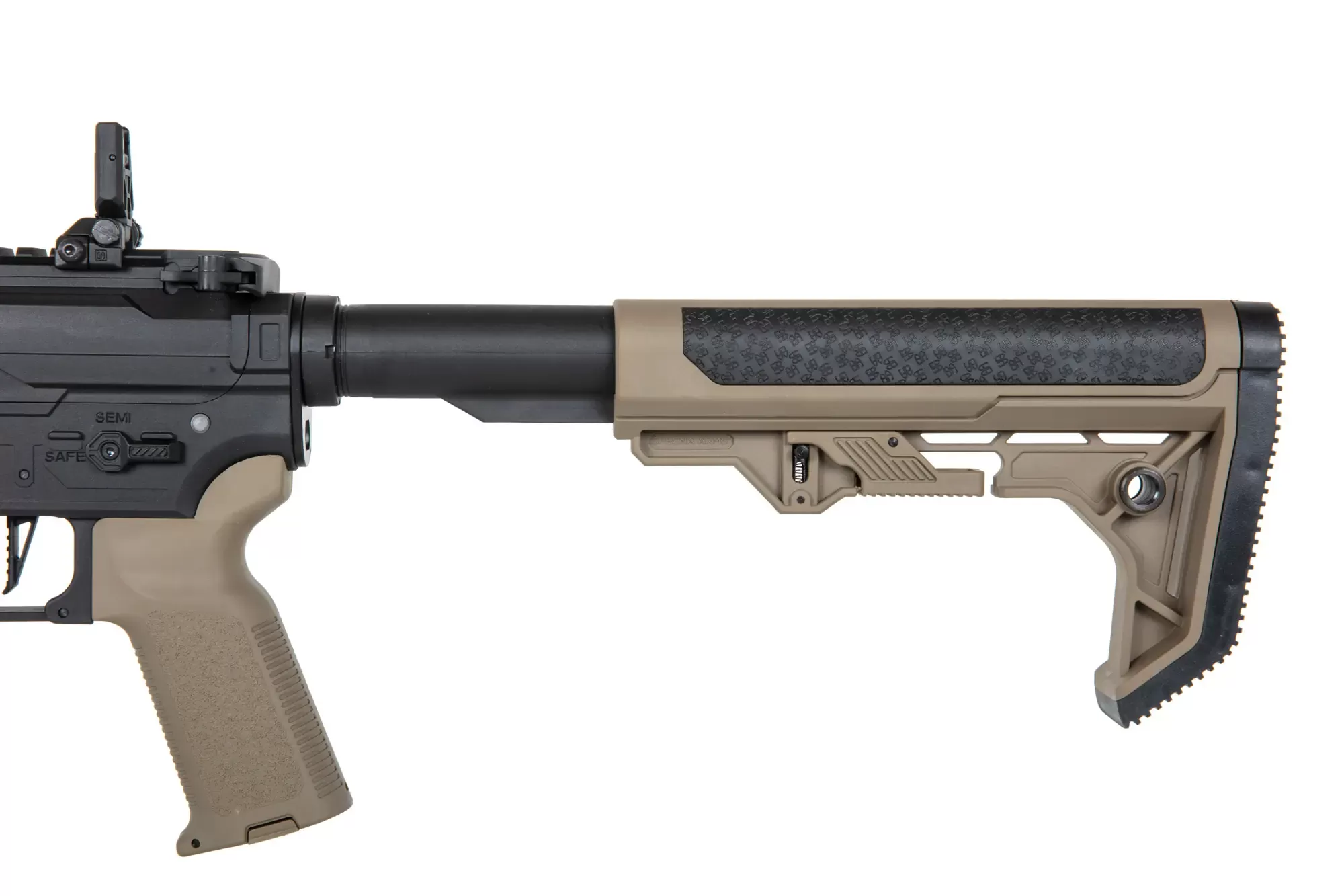 Airsoftová puška Specna Arms SA-F04-RL FLEX™ HAL ETU™ Light Ops/ New Receiver - Half-Tan