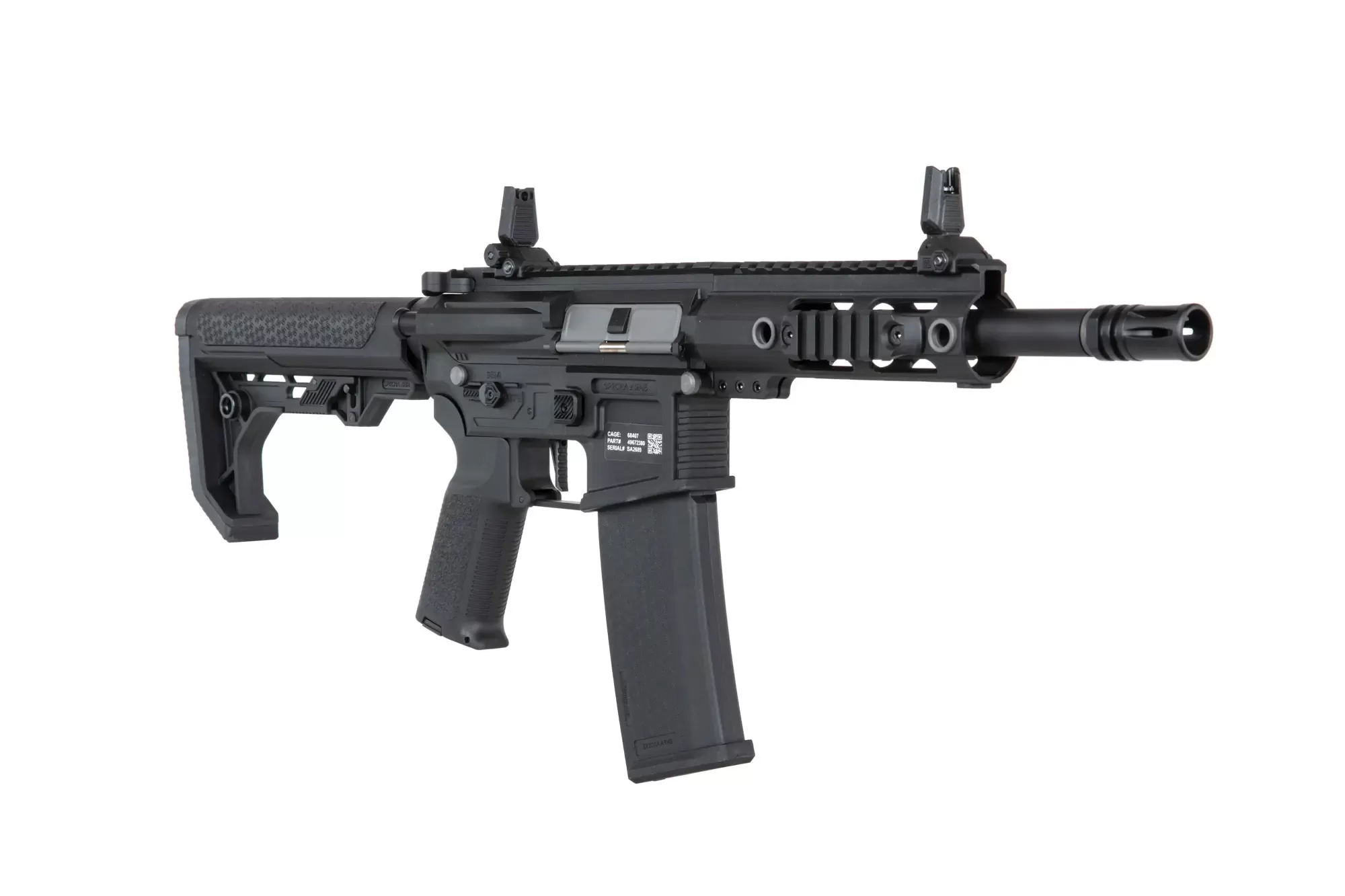 Airsoftová puška Specna Arms SA-F04-RL FLEX™ HAL ETU™ Light Ops/ New Receiver - černá