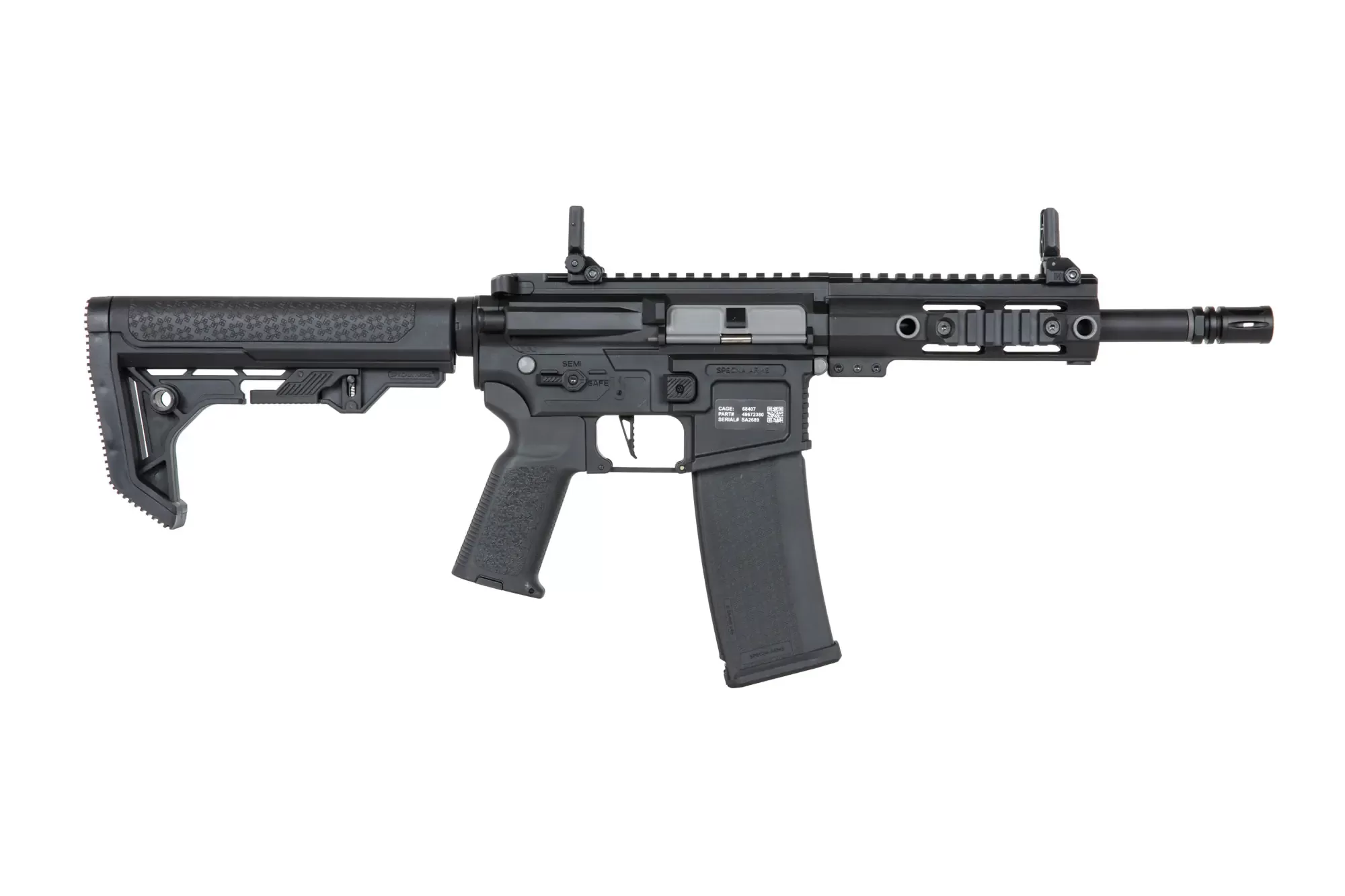 Airsoftová puška Specna Arms SA-F04-RL FLEX™ HAL ETU™ Light Ops/ New Receiver - černá