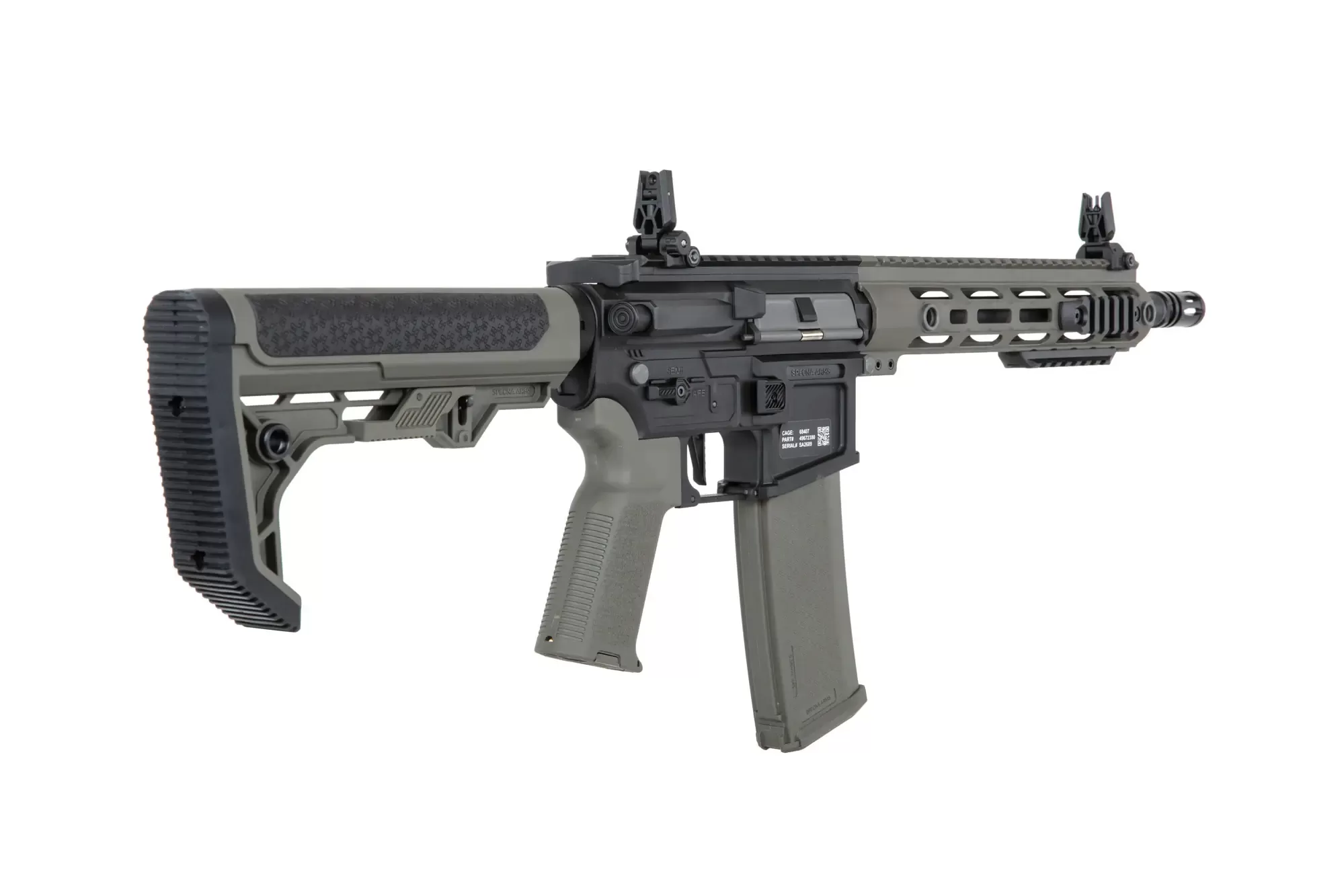 Airsoftová puška Specna Arms SA-F05-RL FLEX™ HAL ETU™ Light Ops/ New Receiver - olivová