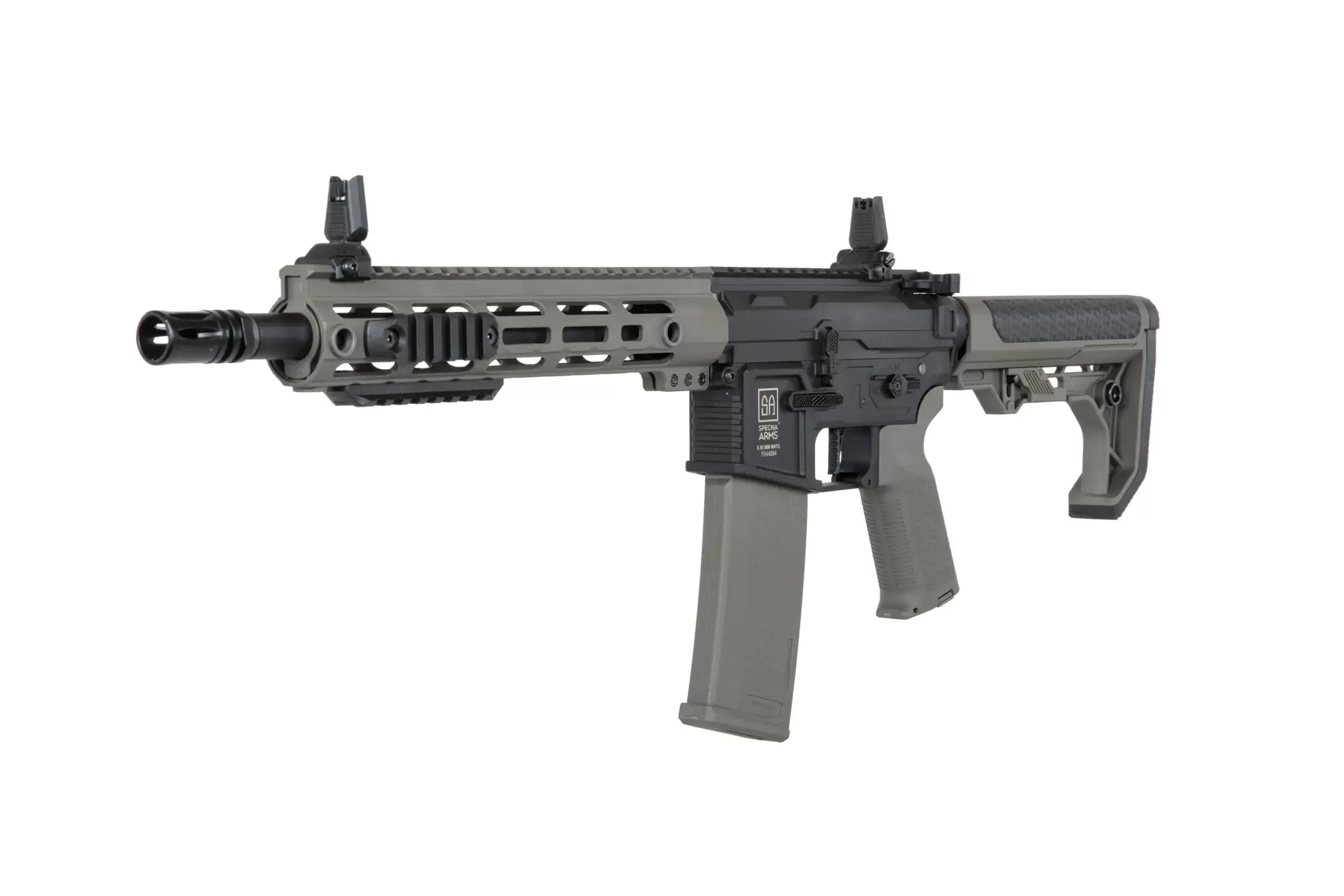 Airsoftová puška Specna Arms SA-F05-RL FLEX™ HAL ETU™ Light Ops/ New Receiver - olivová