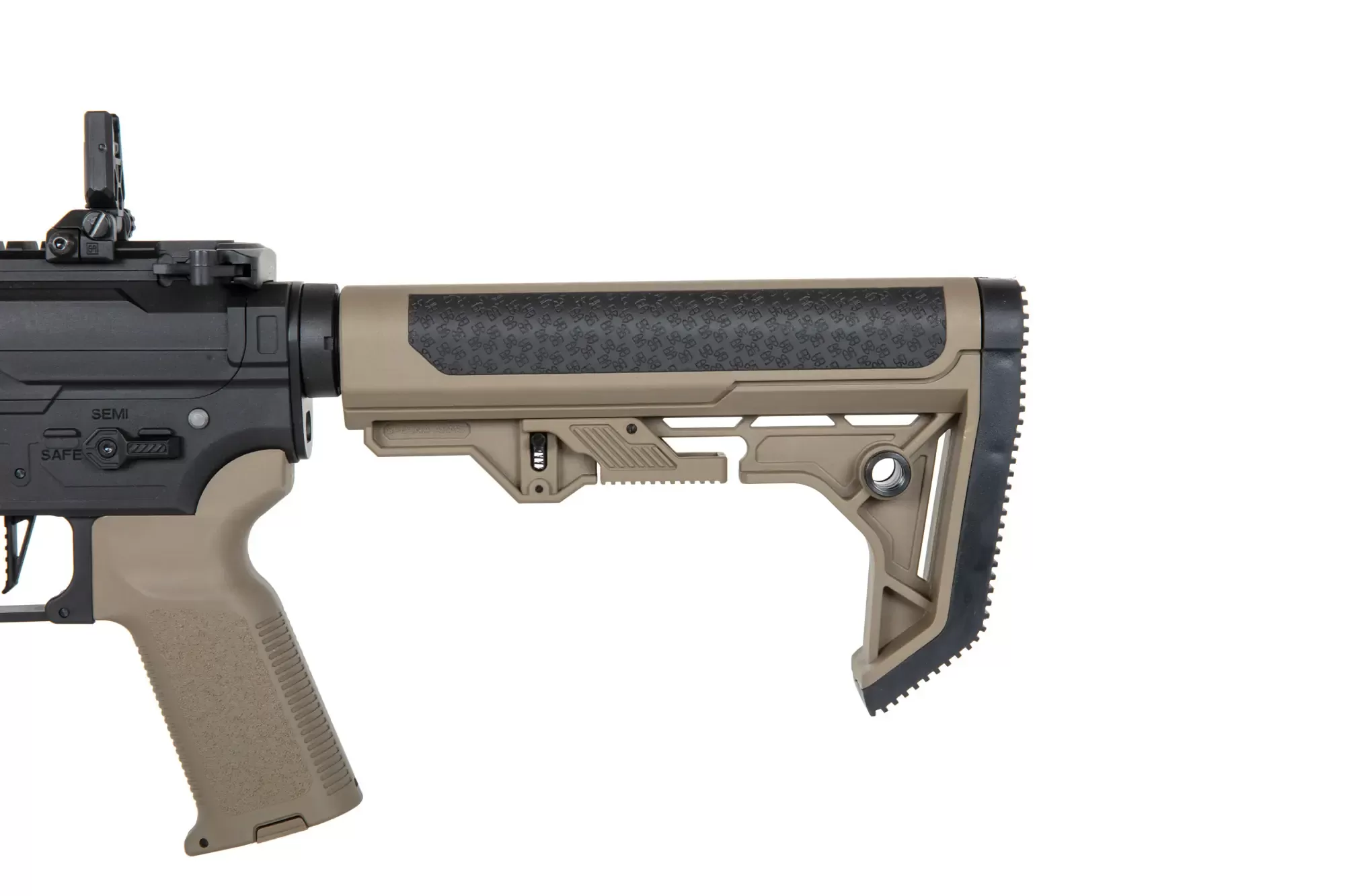 Airsoftová puška Specna Arms SA-F05-RL FLEX™ HAL ETU™ Light Ops/ New Receiver - Half-Tan