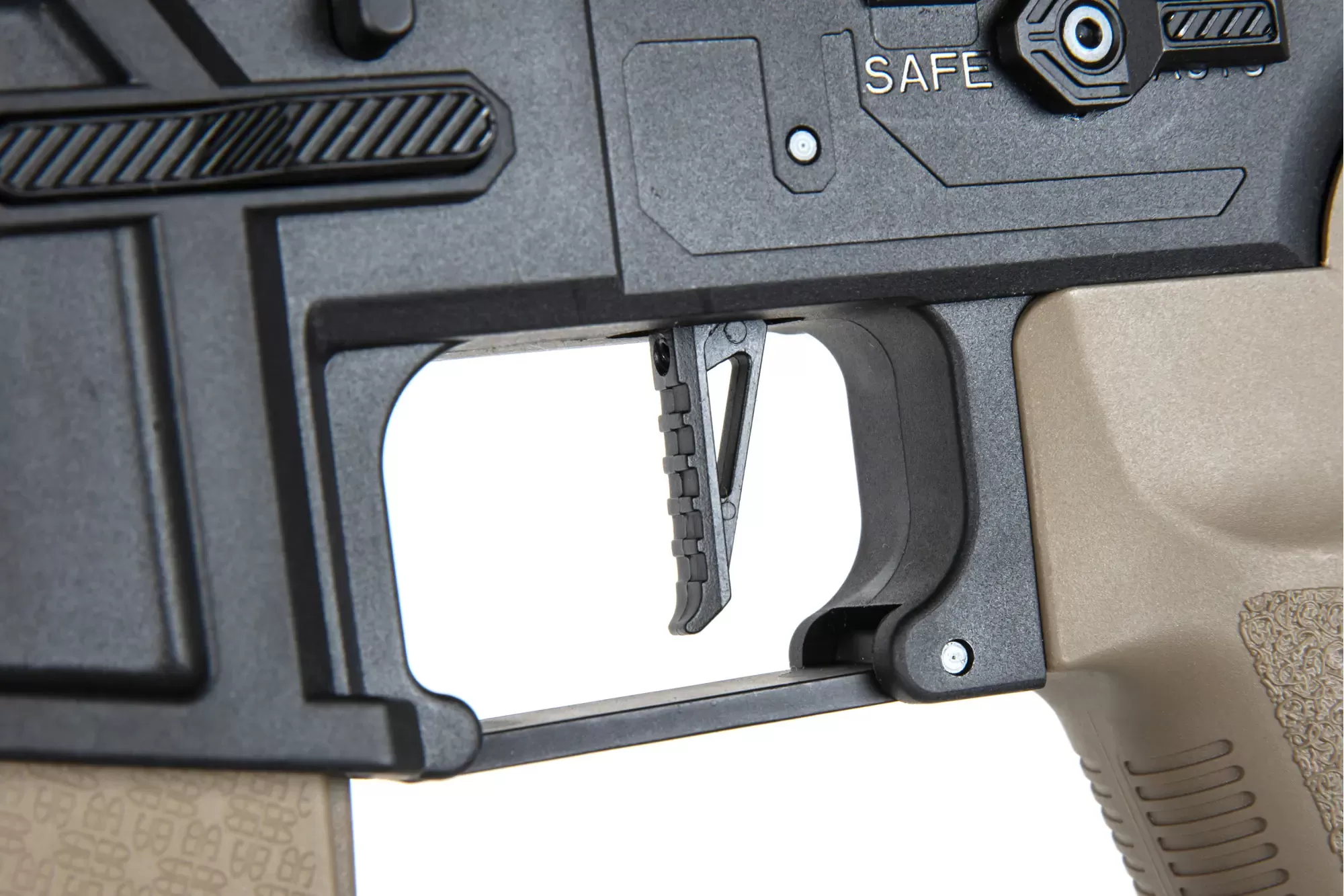 Airsoftová puška Specna Arms SA-F05-RL FLEX™ HAL ETU™ Light Ops/ New Receiver - Half-Tan