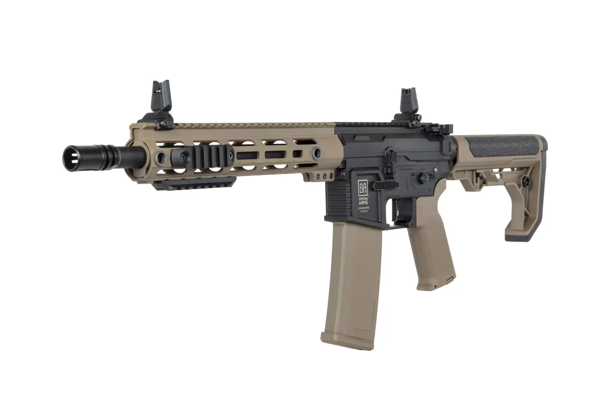 Airsoftová puška Specna Arms SA-F05-RL FLEX™ HAL ETU™ Light Ops/ New Receiver - Half-Tan