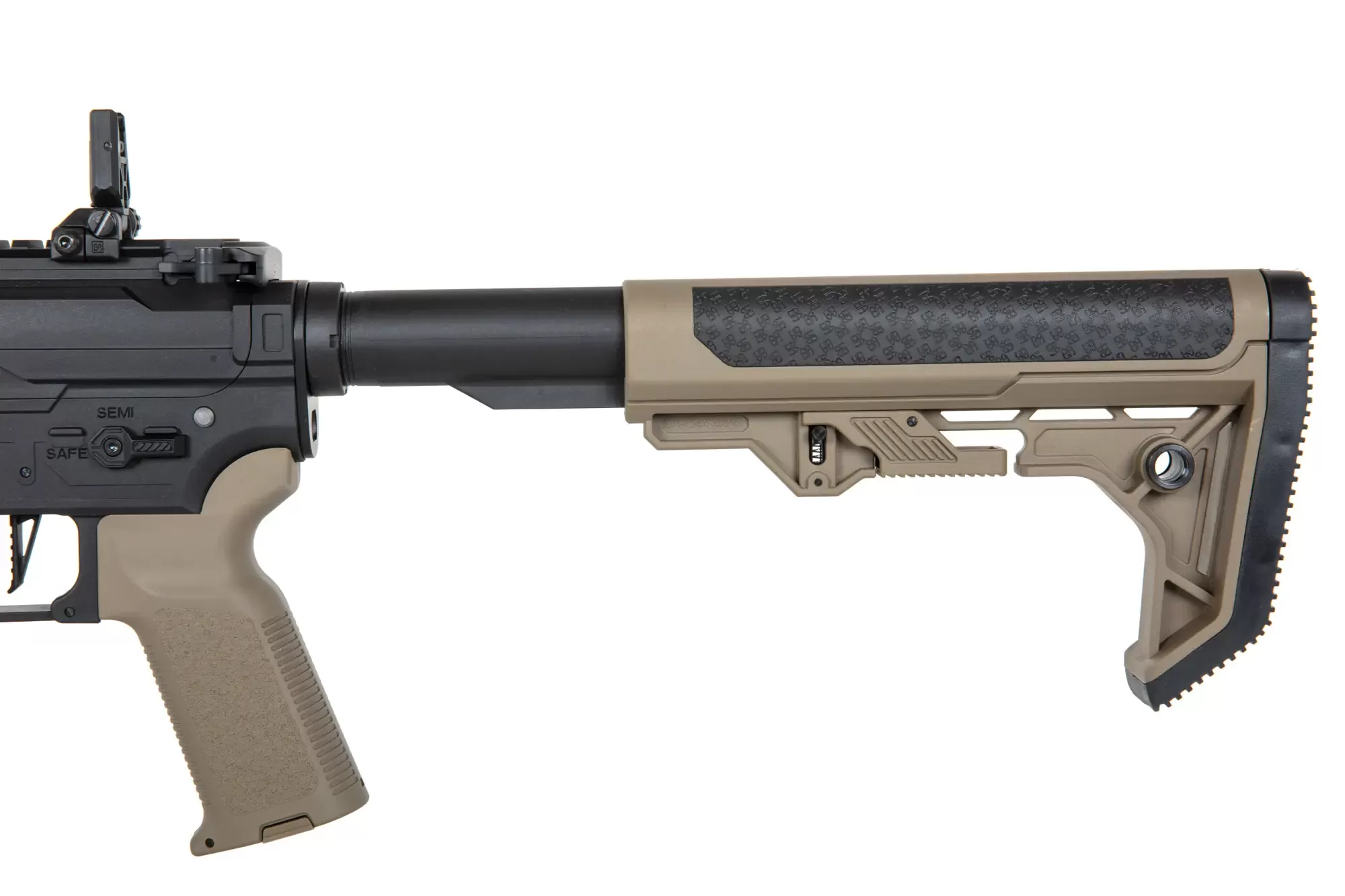 Airsoftová puška Specna Arms SA-F05-RL FLEX™ HAL ETU™ Light Ops/ New Receiver - Half-Tan