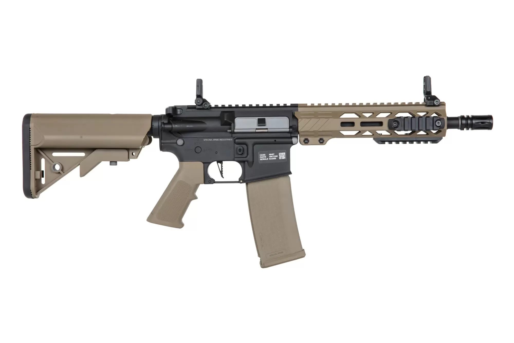 Airsoftová puška Specna Arms SA-F08 FLEX™ HAL ETU™ - Half-Tan