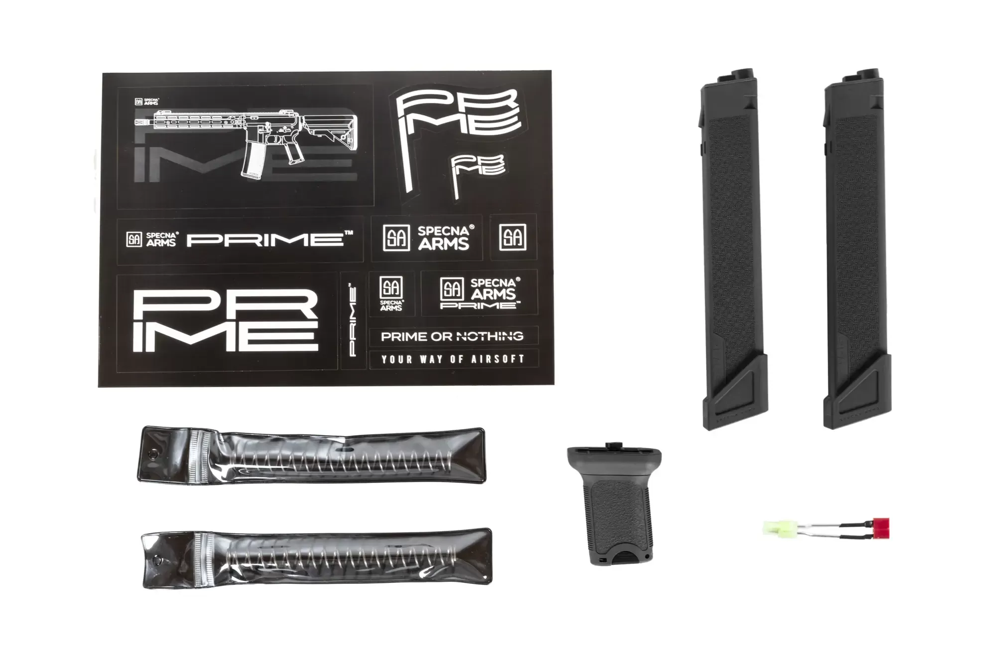 airsoft Specna Arms SA-PX01 PRIME™ Aster II ETU samopal s bezkartáčovým motorem černý