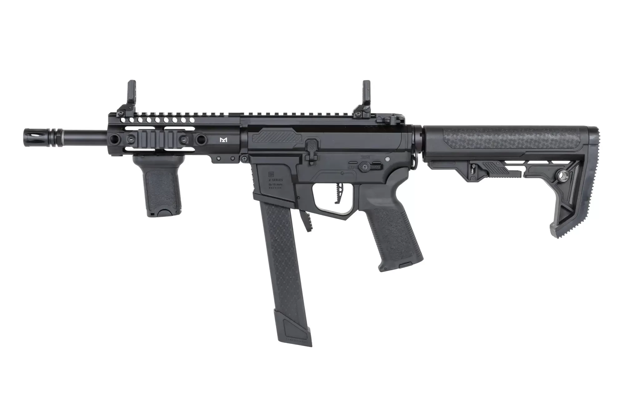 airsoft Specna Arms SA-PX01 PRIME™ Aster II ETU samopal s bezkartáčovým motorem černý