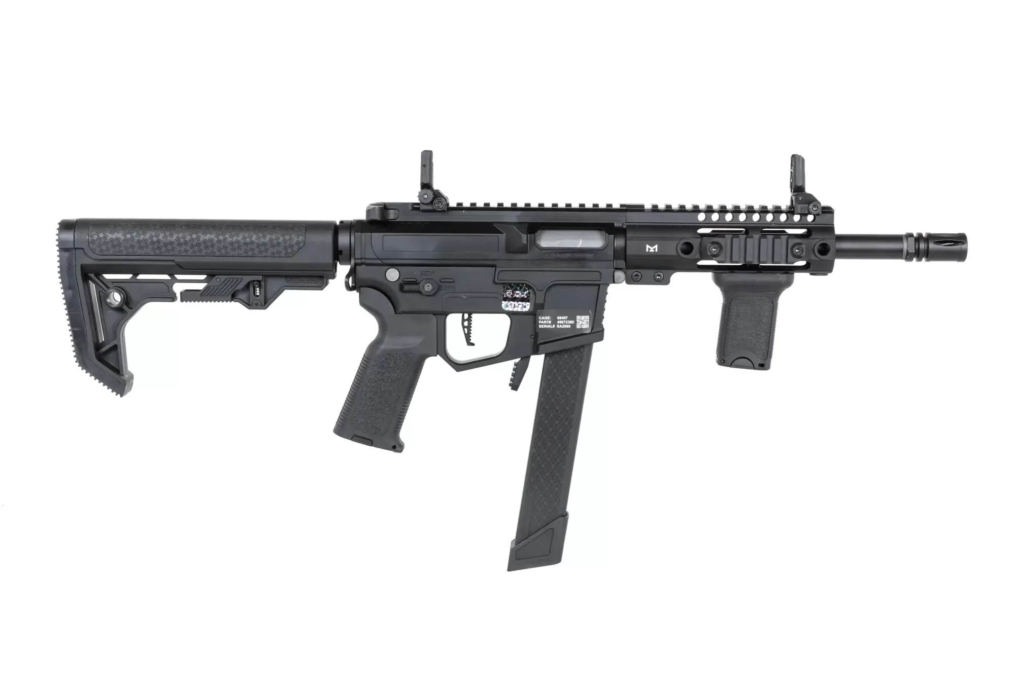 airsoft Specna Arms SA-PX01 PRIME™ Aster II ETU samopal s bezkartáčovým motorem černý