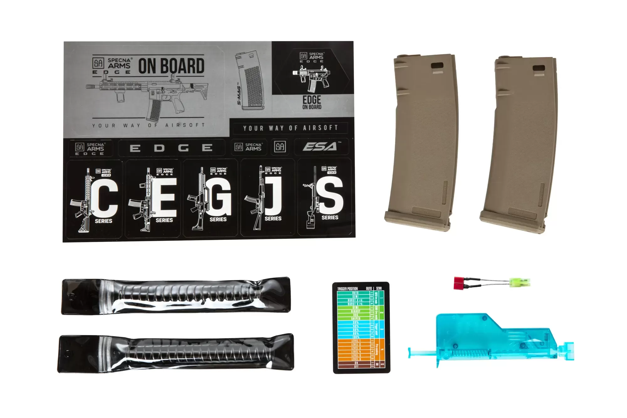 Airsoftová puška Specna Arms Daniel Defense® MK18 SA-P26 Prime™ HAL™ ETU s bezkartáčovým motorem - Chaos Bronze