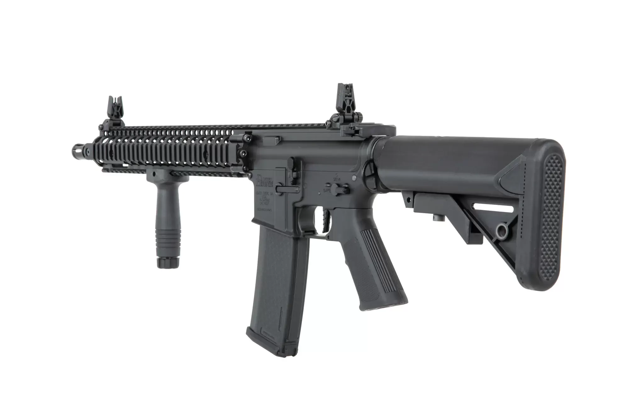 Airsoftová puška Specna Arms Daniel Defense® MK18 SA-P26 Prime™ HAL™ ETU s bezkartáčovým motorem - černá
