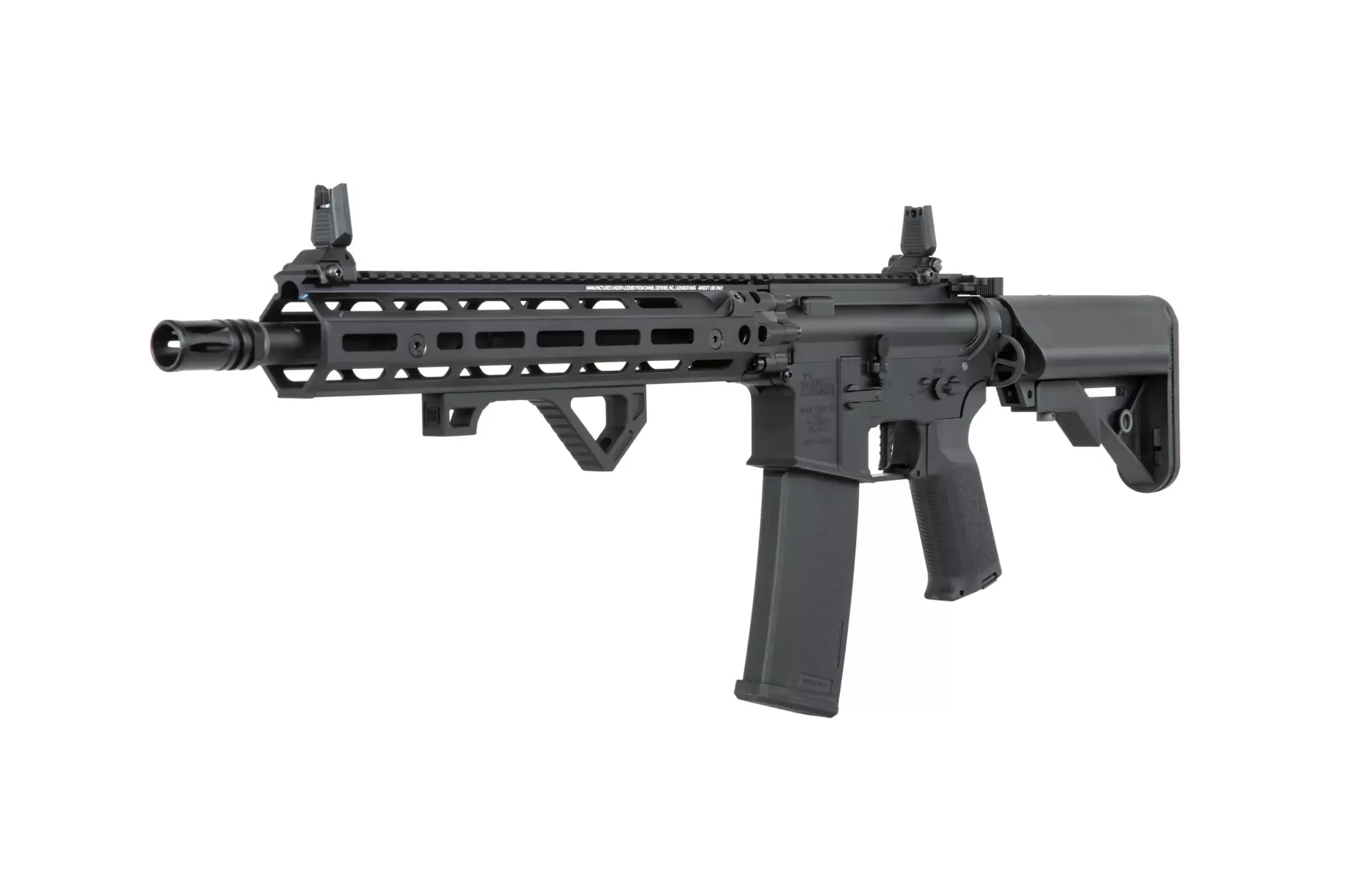 Airsoftová puška Specna Arms Daniel Defense® RIS III 12,5'' SA-P28 Prime™ HAL™ ETU s bezkartáčovým motorem - černá