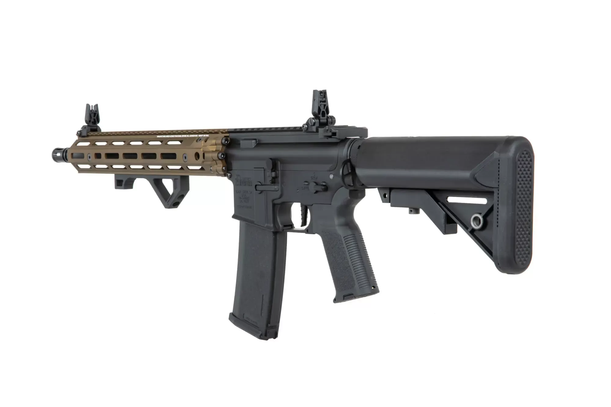 Airsoftová puška Specna Arms Daniel Defense® RIS III 12,5'' SA-P28 Prime™ HAL™ ETU s bezkartáčovým motorem - Chaos Bronze