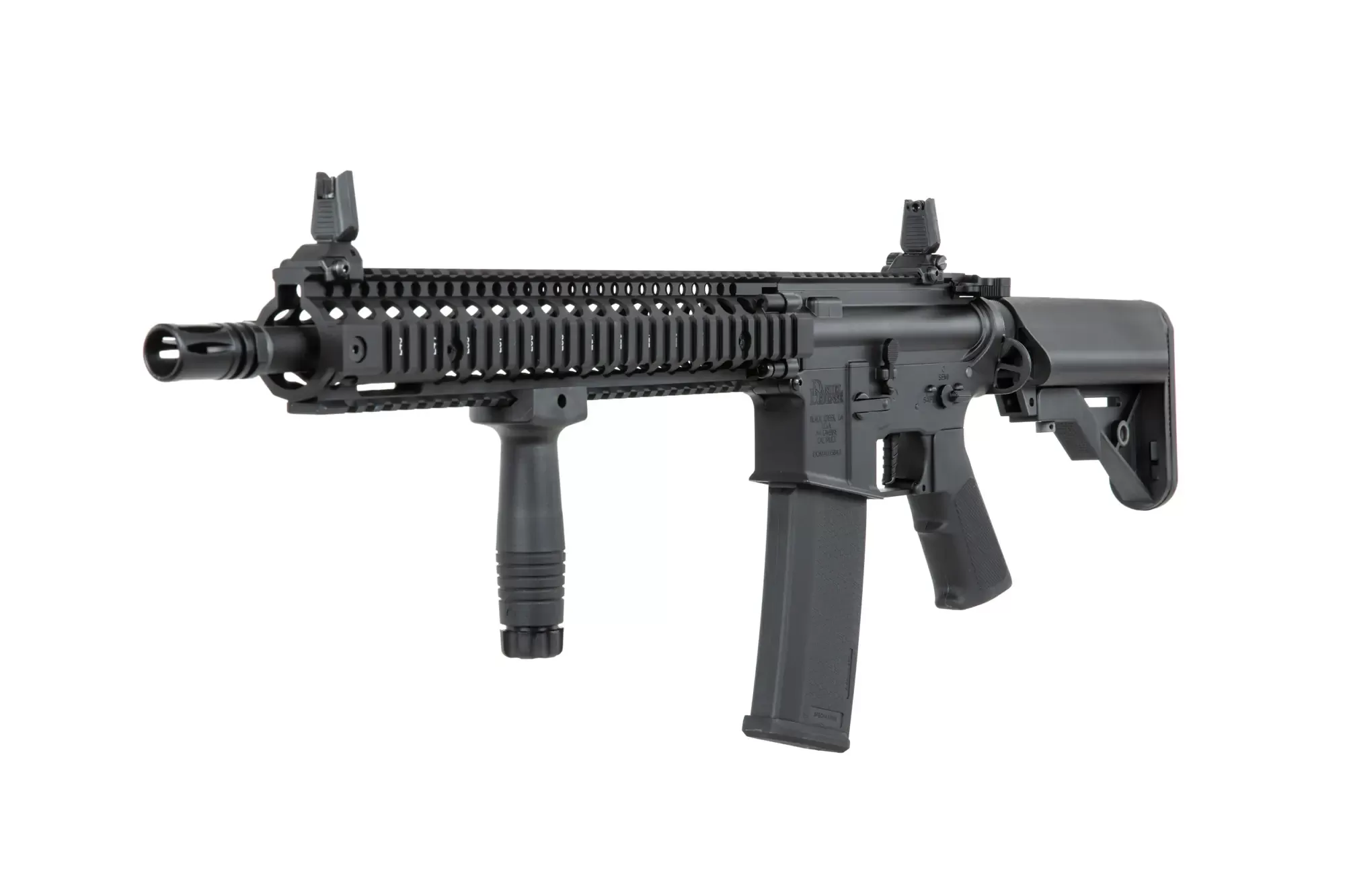 Airsoftová puška Specna Arms Daniel Defense® MK18 SA-P26 Prime™ HAL™ ETU s bezkartáčovým motorem - černá