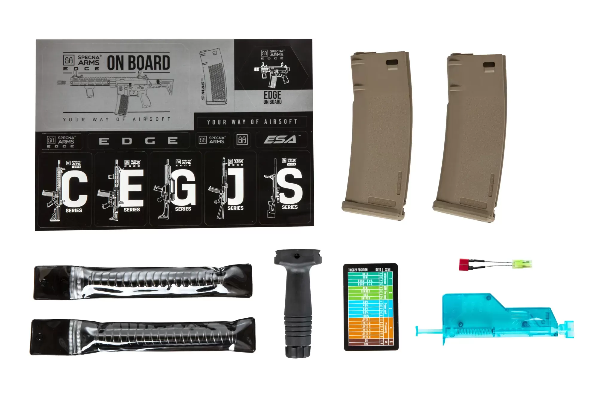 Airsoftová puška Specna Arms Daniel Defense® MK18 SA-P19 Prime™ HAL™ ETU s bezkartáčovým motorem - Chaos Bronze