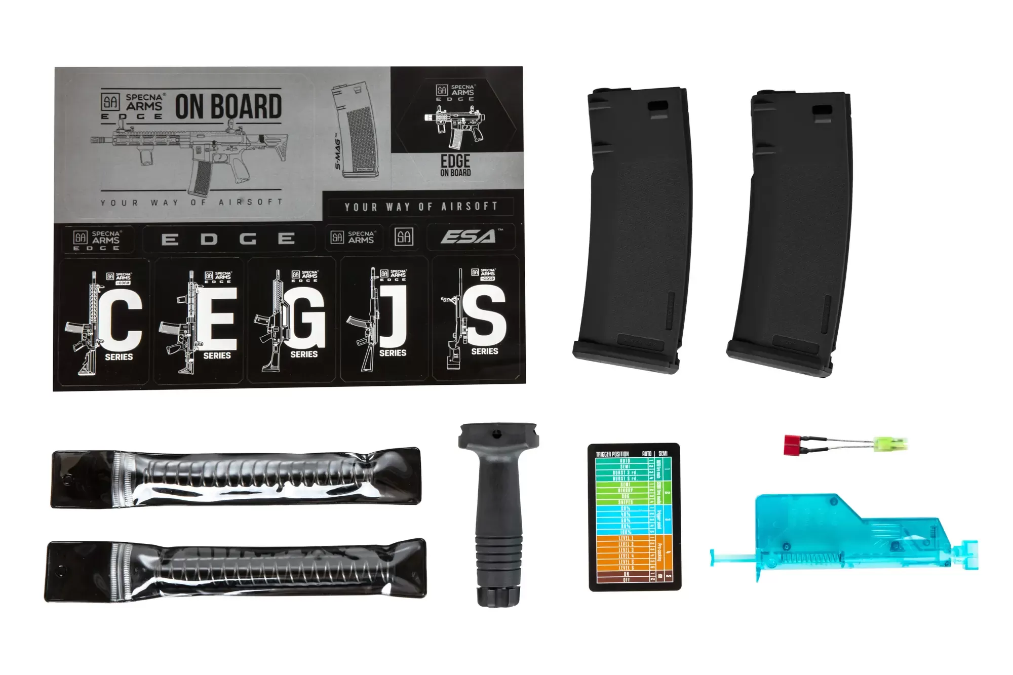 Airsoftová puška Specna Arms Daniel Defense® MK18 SA-P19 Prime™ HAL™ ETU s bezkartáčovým motorem - černá