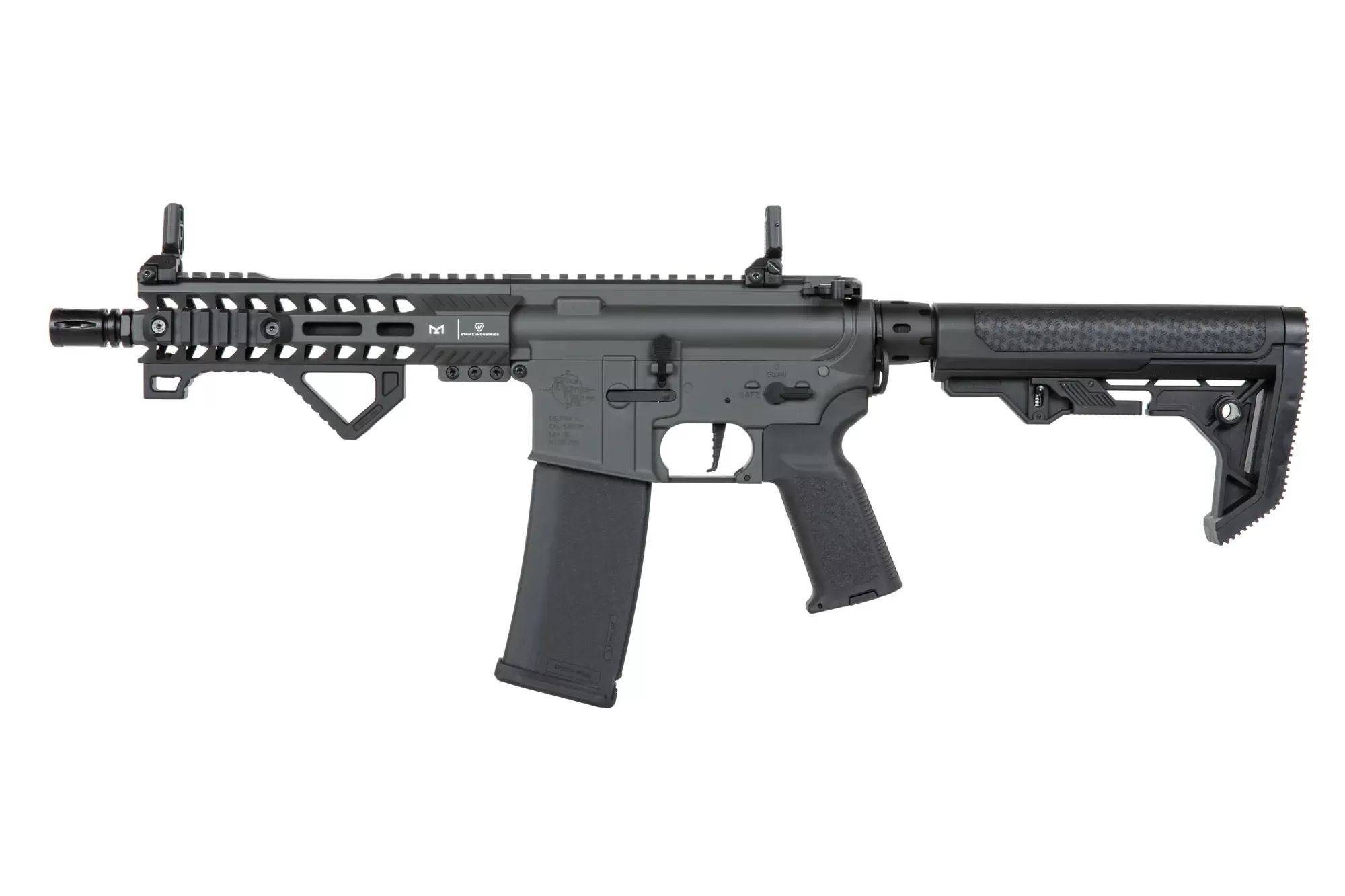 Airsoftová puška Specna Arms RRA SA-P17 Prime™ Light Ops Stock HAL™ ETU - šedá