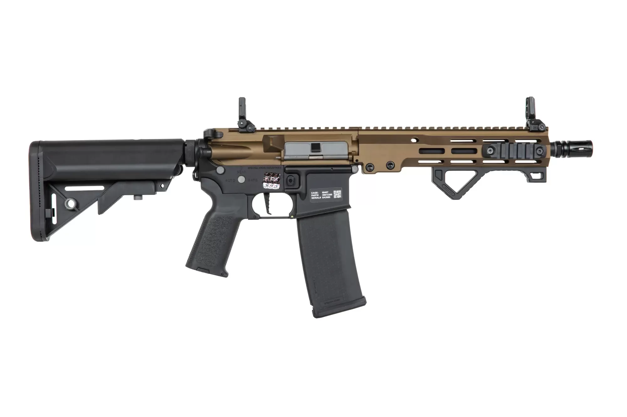 Airsoftová puška Specna Arms SA-P23 Prime™ HAL™ ETU s bezkartáčovým motorem - Half-Bronze