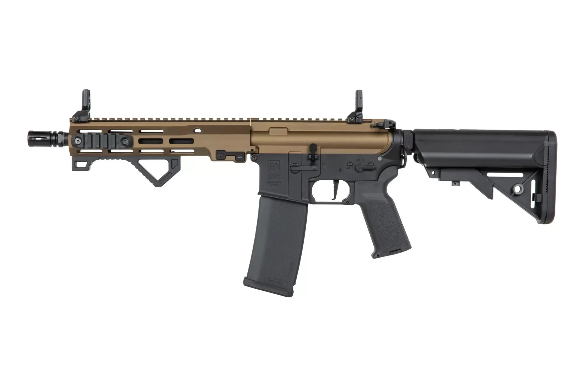 Airsoftová puška Specna Arms SA-P23 Prime™ HAL™ ETU s bezkartáčovým motorem - Half-Bronze