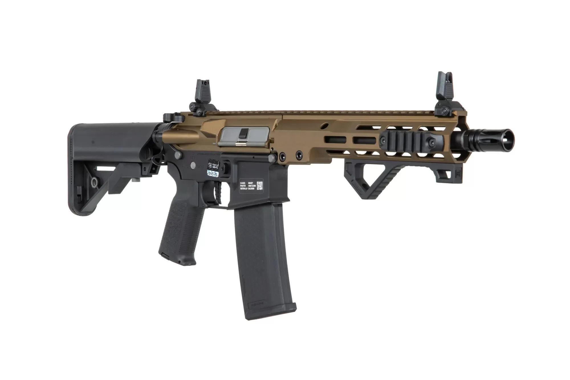 Airsoftová puška Specna Arms SA-P23 Prime™ HAL™ ETU s bezkartáčovým motorem - Half-Bronze