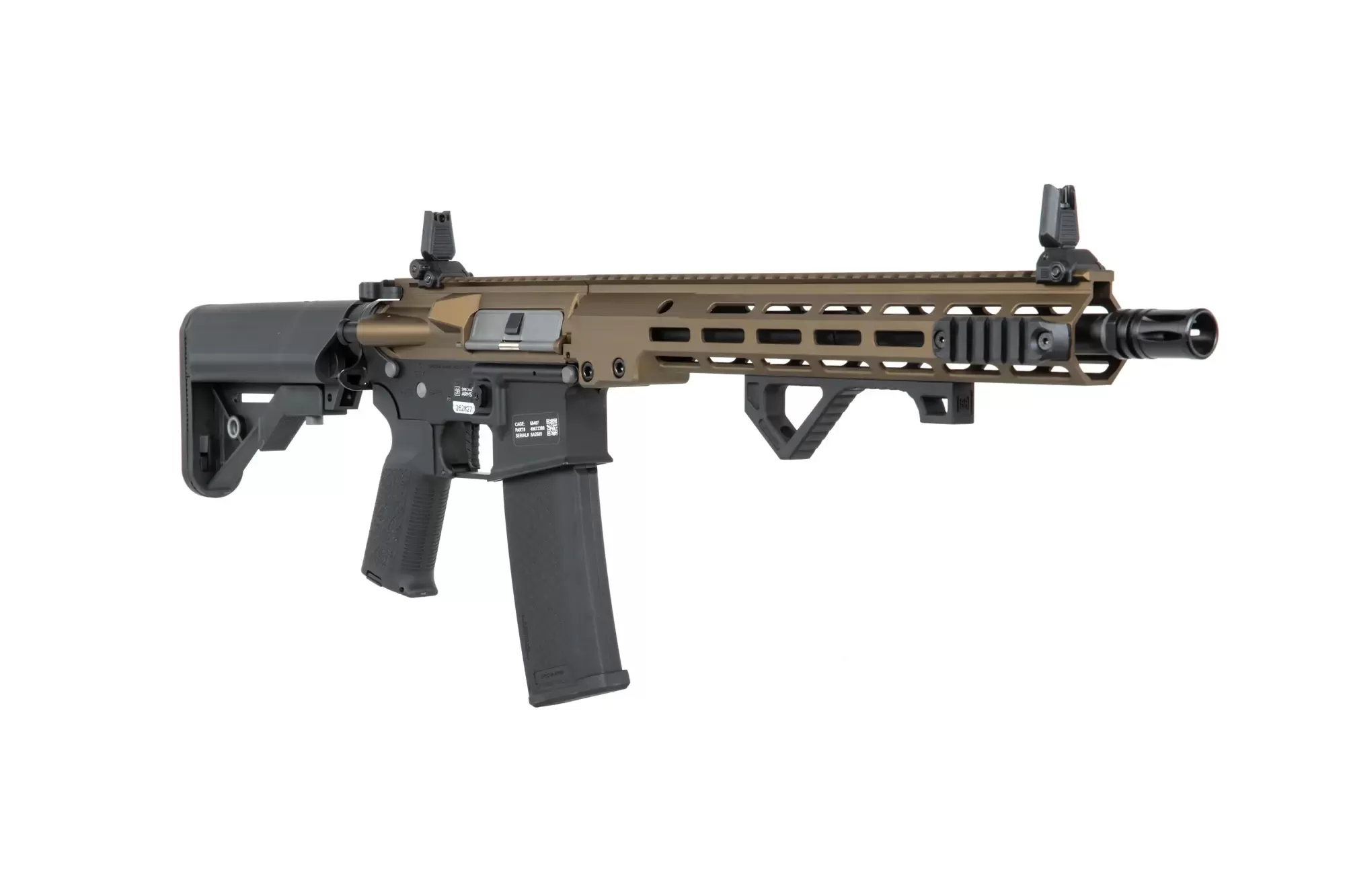 Airsoftová puška Specna Arms SA-P22 Prime™ HAL™ ETU bezkartáčovým motorem - Half-Bronze