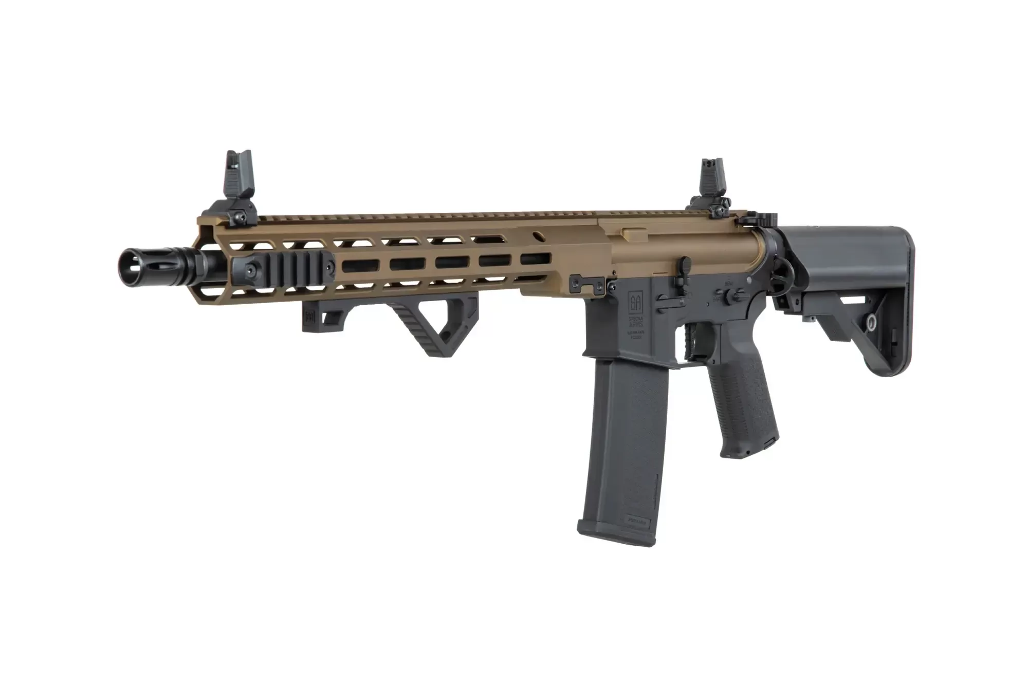 Airsoftová puška Specna Arms SA-P22 Prime™ HAL™ ETU bezkartáčovým motorem - Half-Bronze