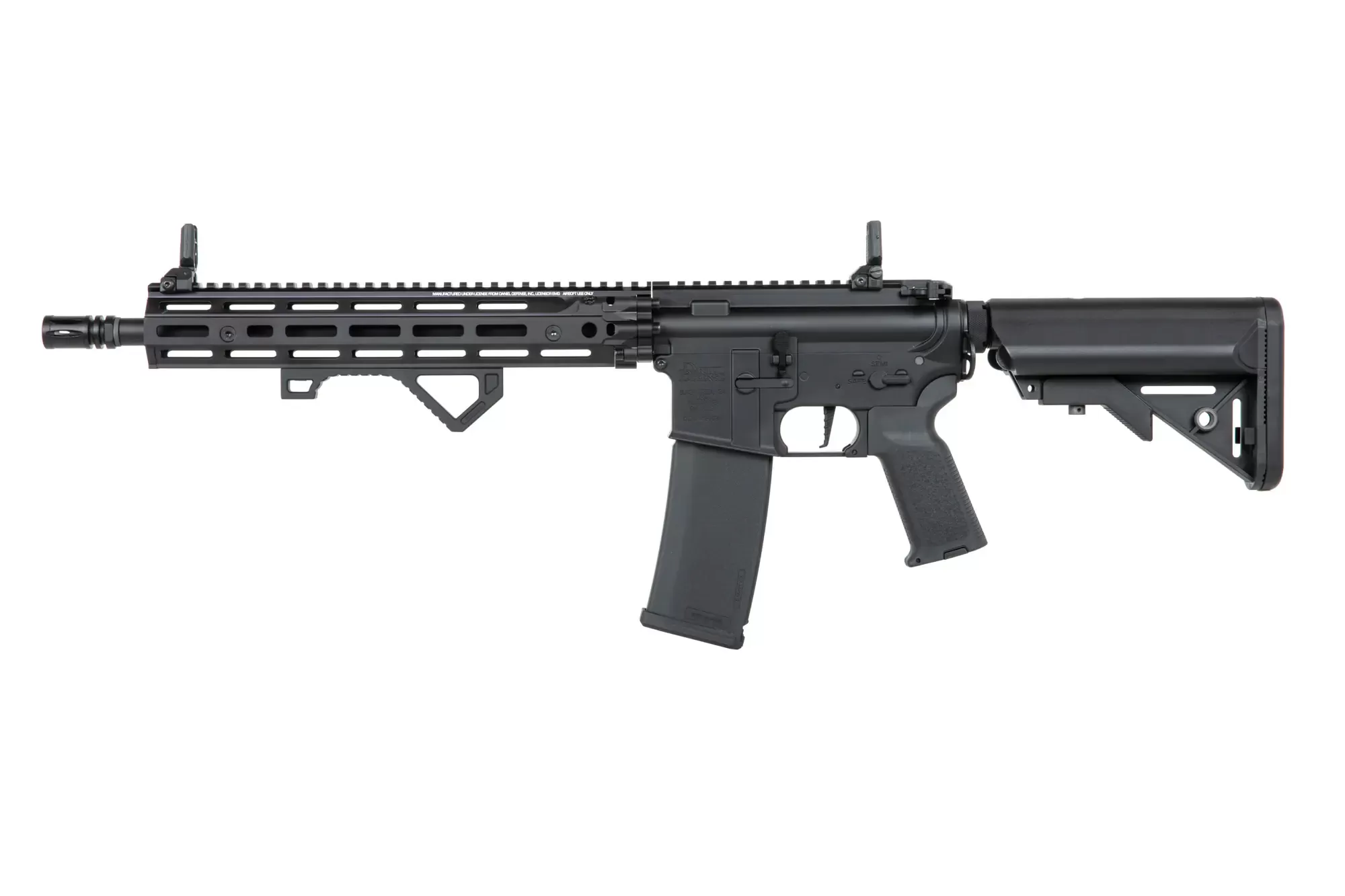Airsoftová puška Specna Arms Daniel Defense® RIS III 12,5'' SA-P28 Prime™ HAL™ ETU s bezkartáčovým motorem - černá