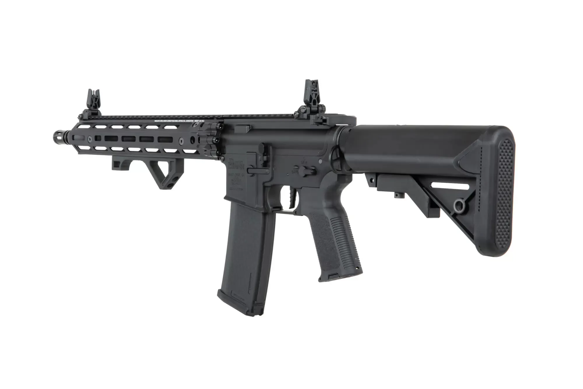 Airsoftová puška Specna Arms Daniel Defense® RIS III 12,5'' SA-P28 Prime™ HAL™ ETU s bezkartáčovým motorem - černá