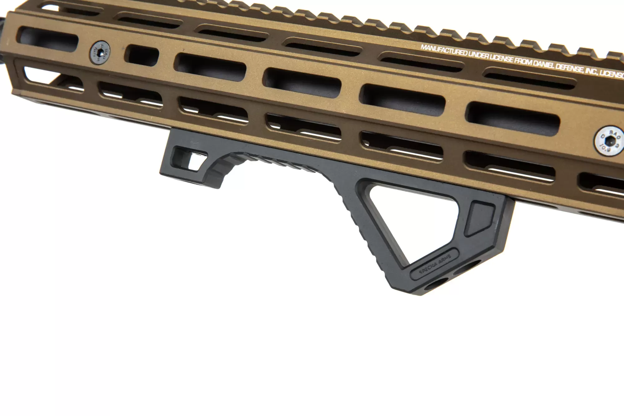 Airsoftová puška Specna Arms Daniel Defense® RIS III 12,5'' SA-P28 Prime™ HAL™ ETU s bezkartáčovým motorem - Chaos Bronze