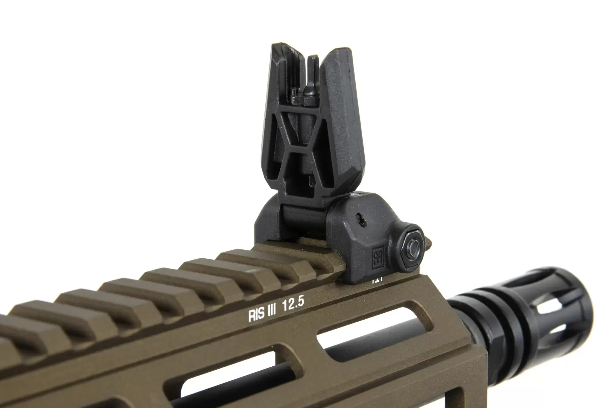 Airsoftová puška Specna Arms Daniel Defense® RIS III 12,5'' SA-P28 Prime™ HAL™ ETU s bezkartáčovým motorem - Chaos Bronze