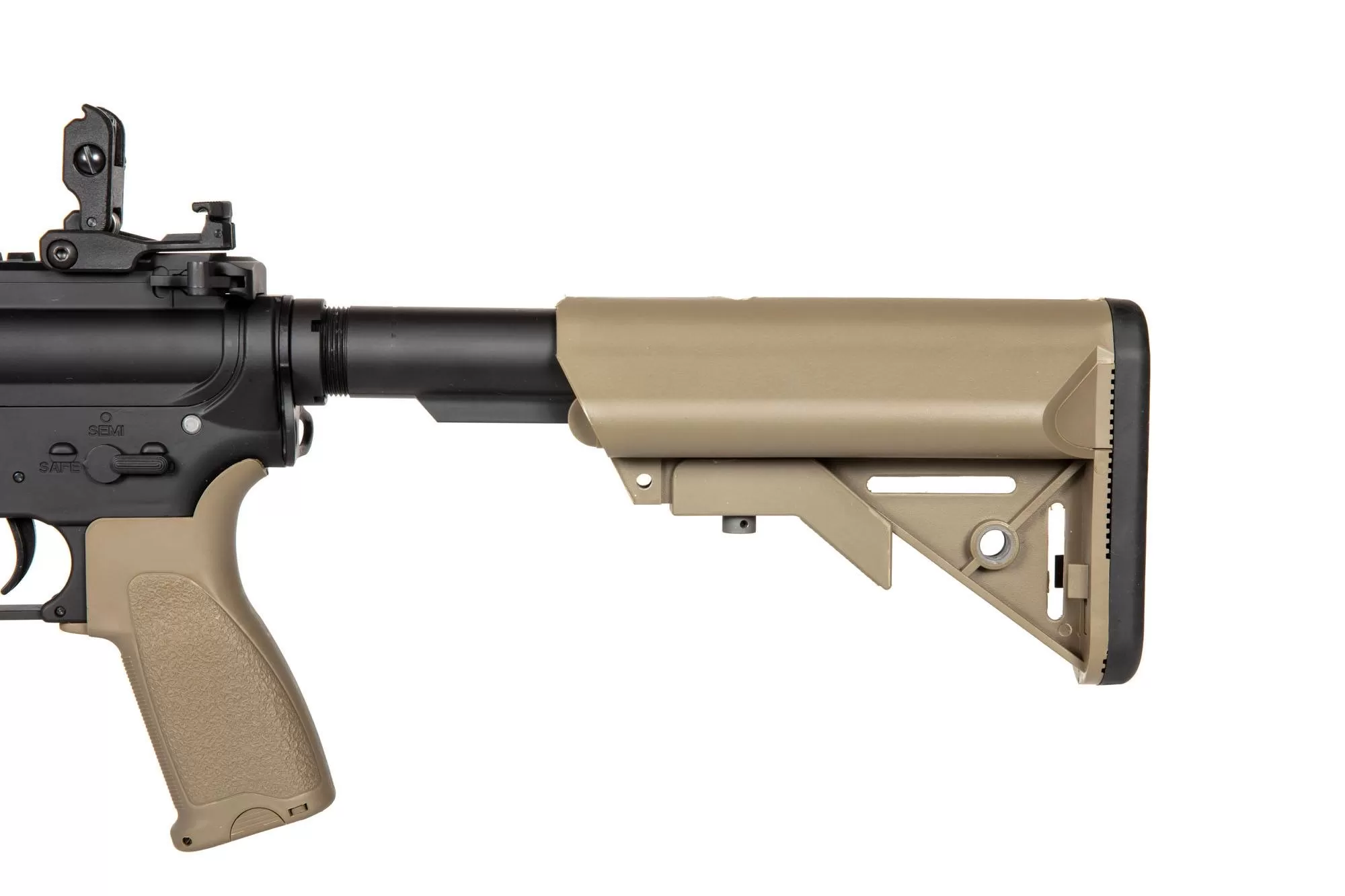 Airsoftová puška Specna Arms RRA SA-P14 Prime™ HAL™ ETU s bezkartáčovým motorem - Half-Tan