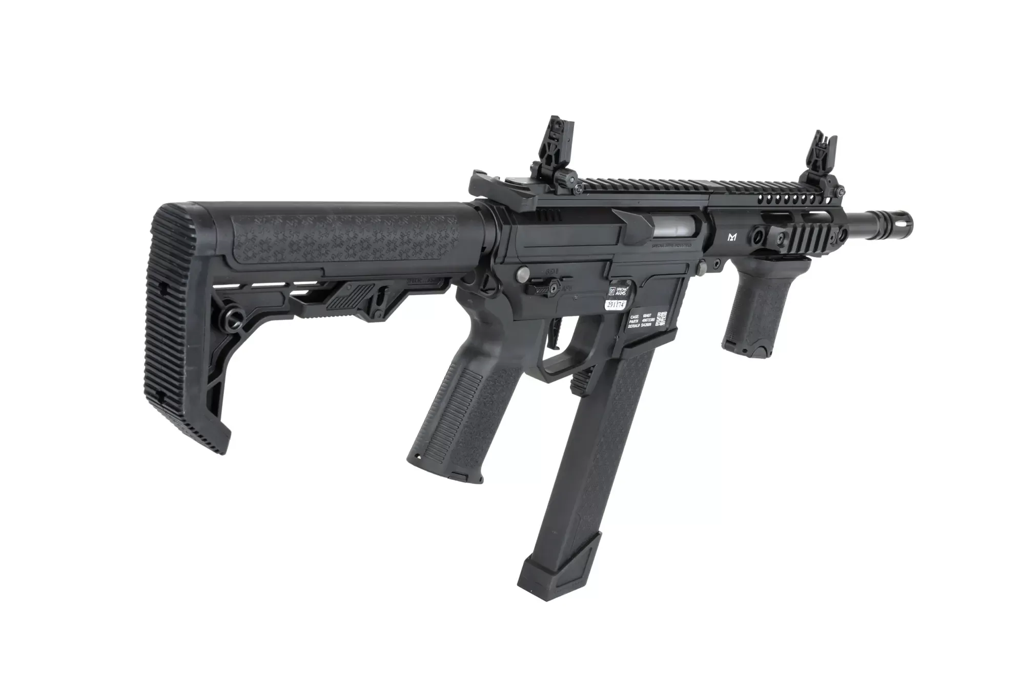 airsoft Specna Arms SA-PX01 PRIME™ Aster II ETU samopal s bezkartáčovým motorem černý