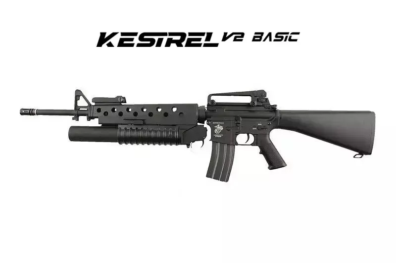 Airsoftová puška Specna Arms SA-G02 ONE™ Kestrel™ ETU - černá
