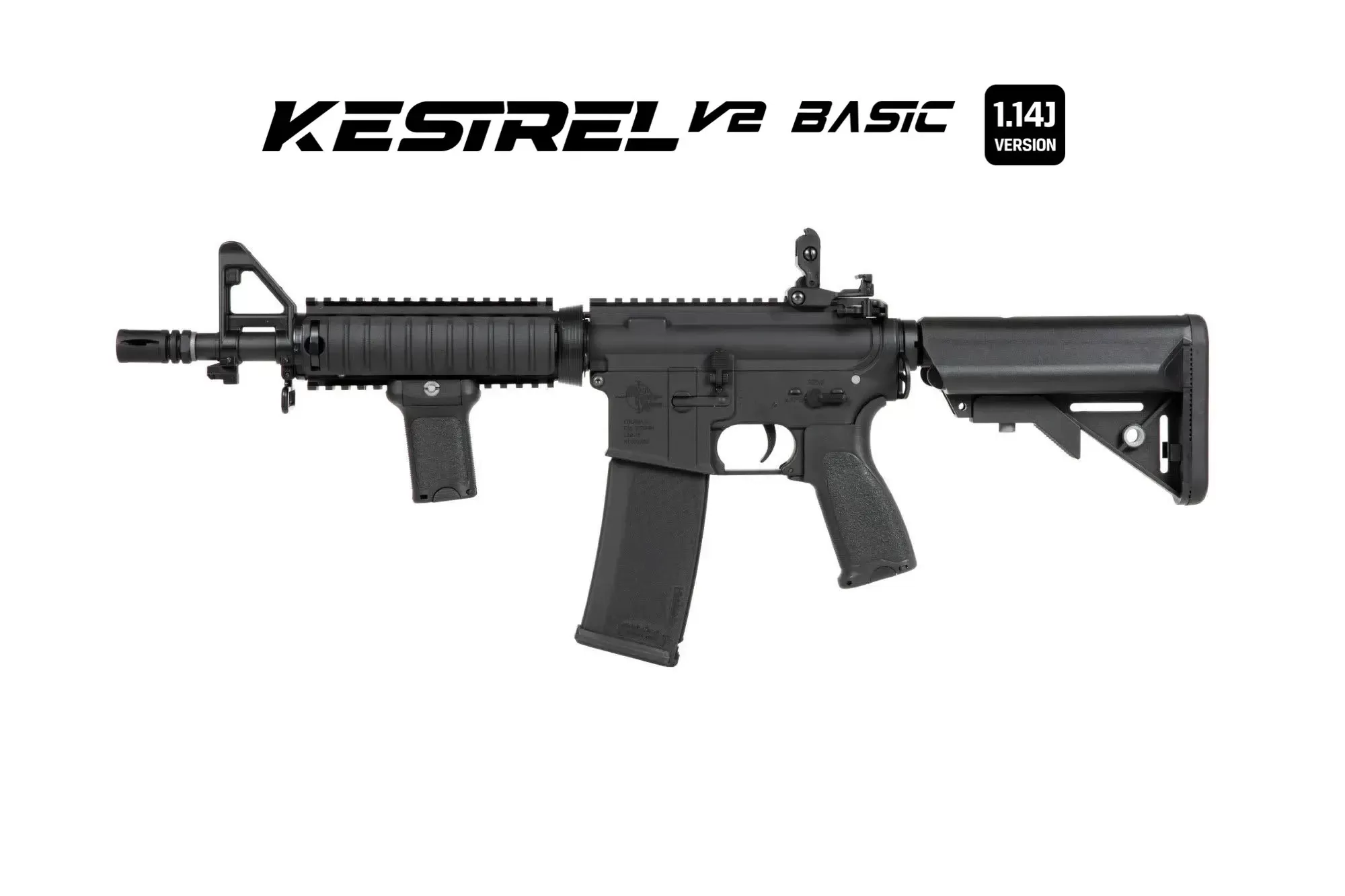 Airsoftová puška Specna Arms RRA SA-E04 EDGE™ Kestrel™ ETU 1.14 J - černá
