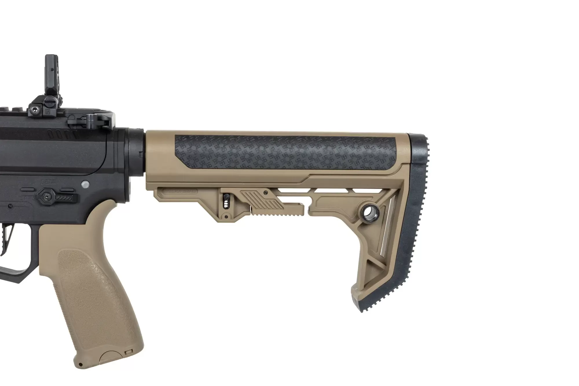 Airsoftová zbraň Specna Arms SA-FX02 FLEX™ HAL ETU (oranžové úsťové ústrojí) - Half-Tan