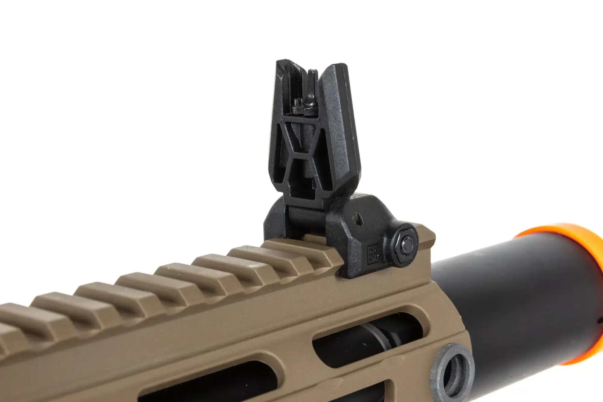 Airsoftová zbraň Specna Arms SA-FX02 FLEX™ HAL ETU (oranžové úsťové ústrojí) - Half-Tan