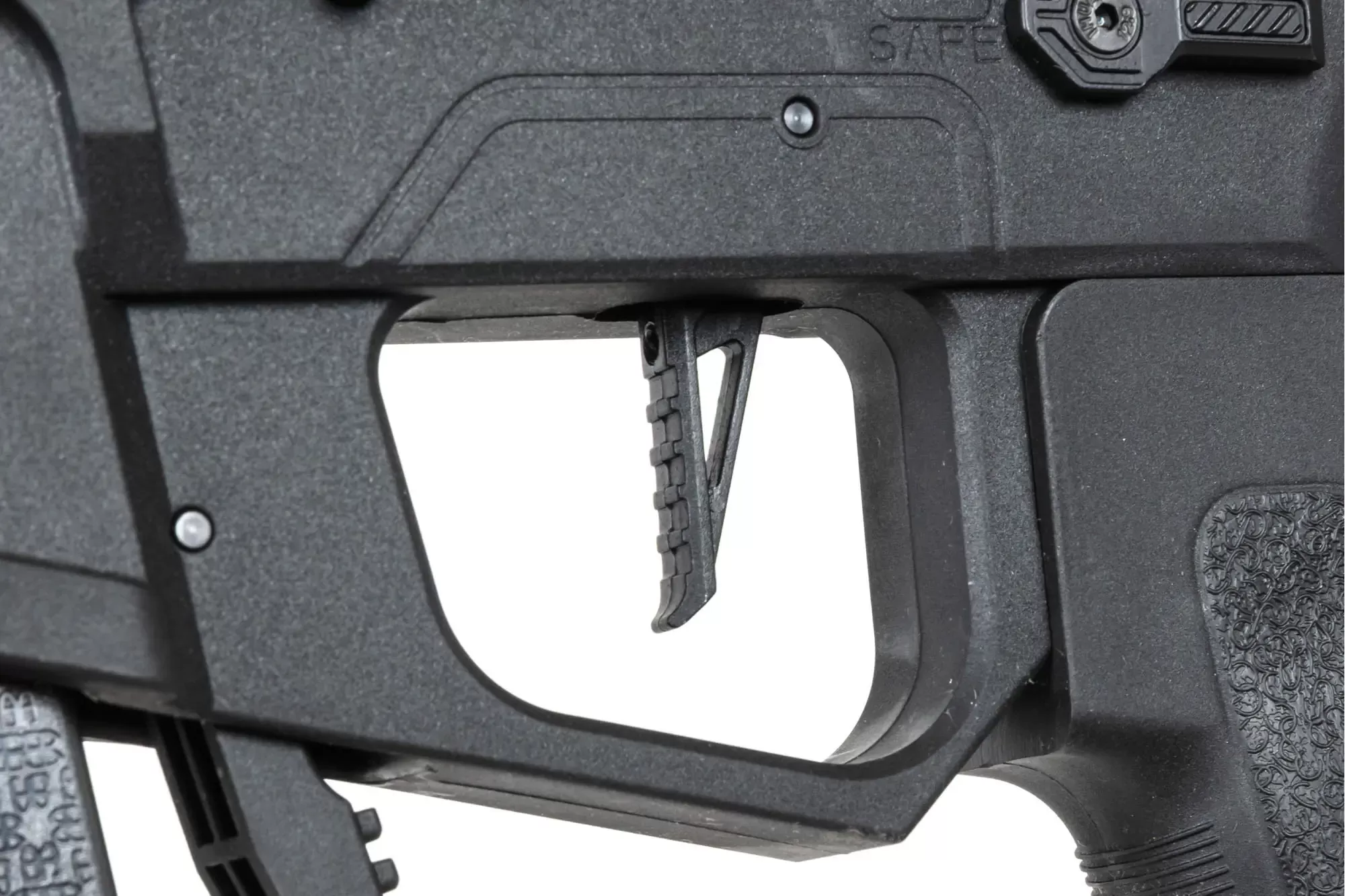 Airsoftová zbraň Specna Arms SA-FX02 FLEX™ HAL ETU (oranžové úsťové ústrojí) - černá