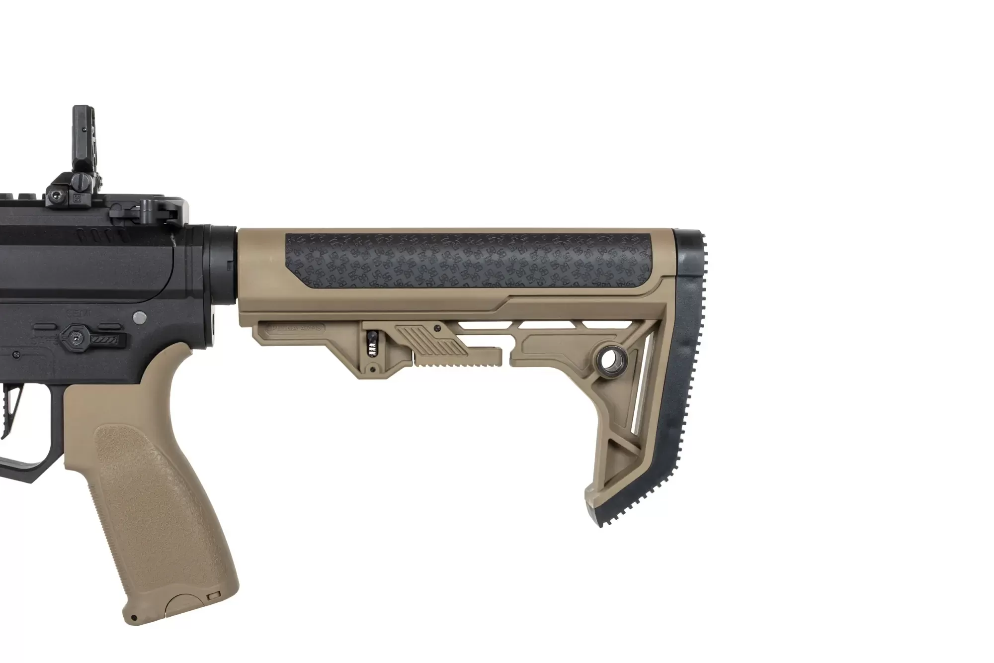 Airsoftová zbraň Specna Arms SA-FX01 FLEX™ HAL ETU (oranžové úsťové ústrojí) - Half-Tan